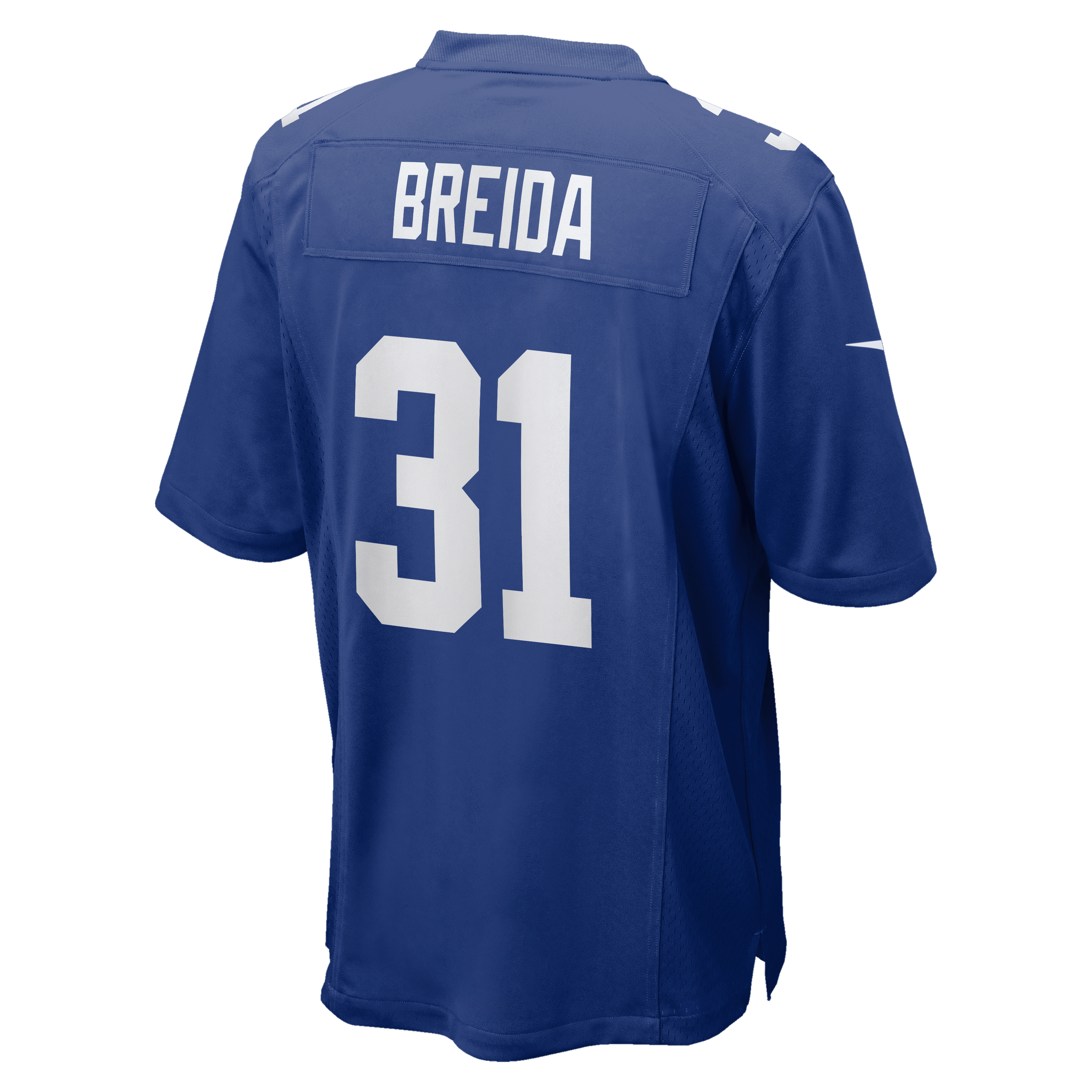Matt Breida New York Giants Game Jersey Royal NFL Football Fan Wear Matt Breida