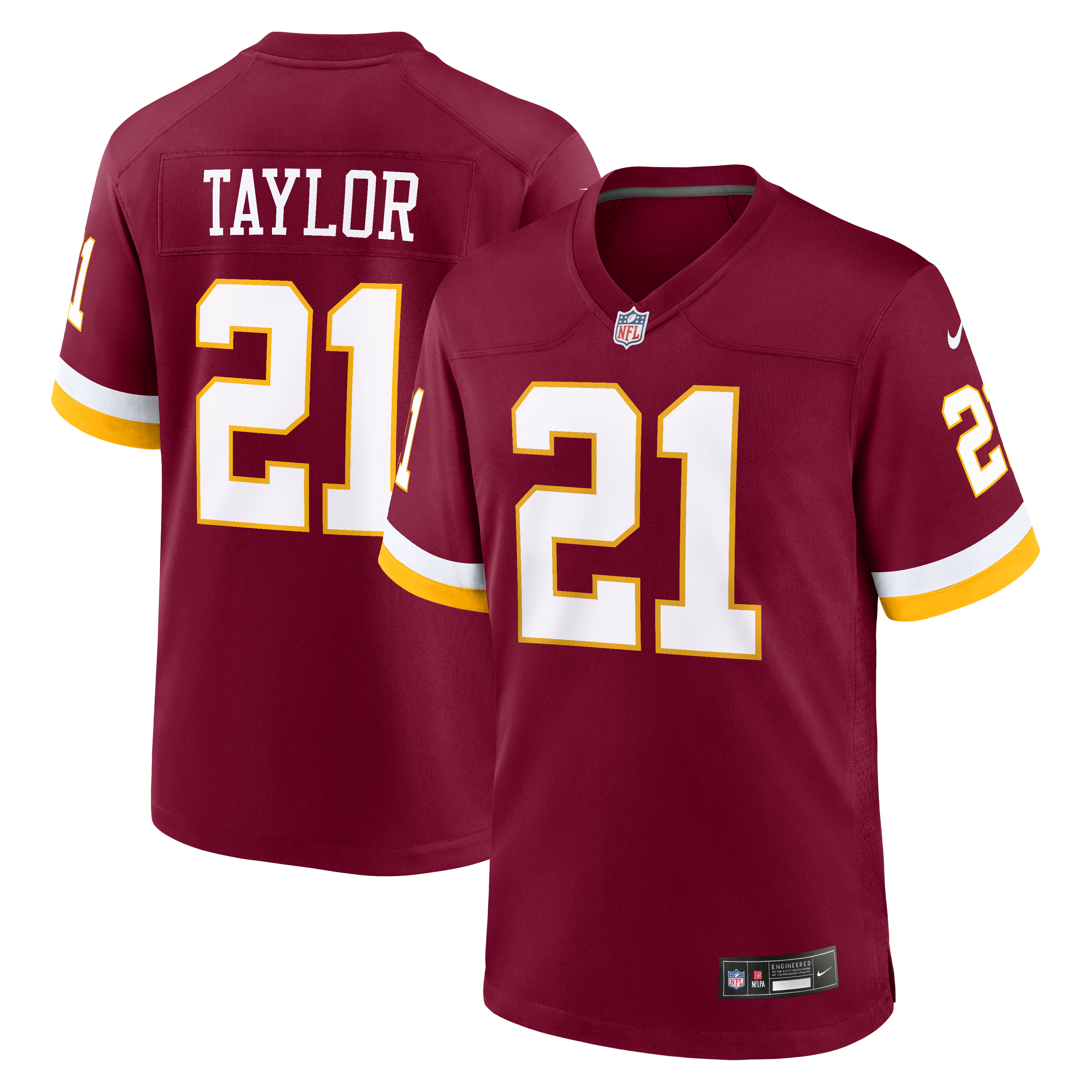Sean Taylor Retired Washington Commanders Game Jersey Burgundy NFL Football Fan Wear