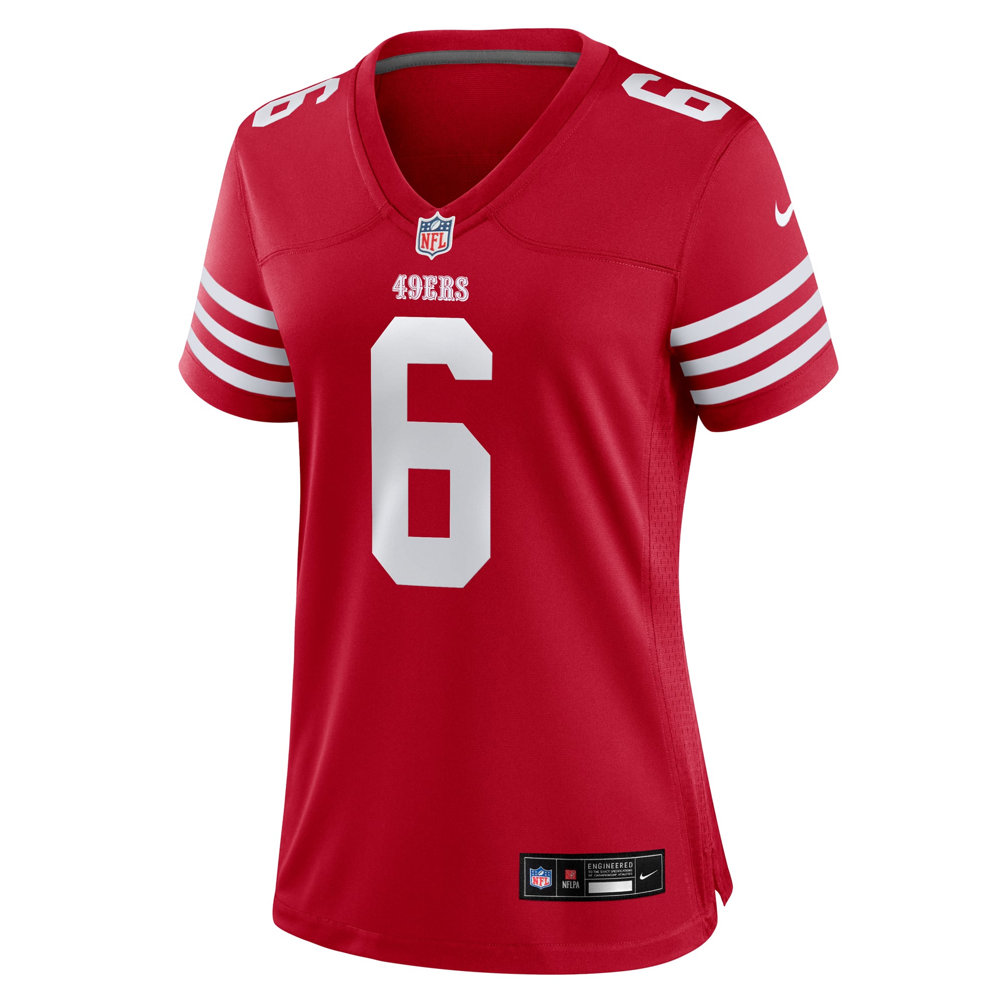 Malik Mustapha San Francisco 49ers Game Jersey Scarlet NFL Football Fan Wear