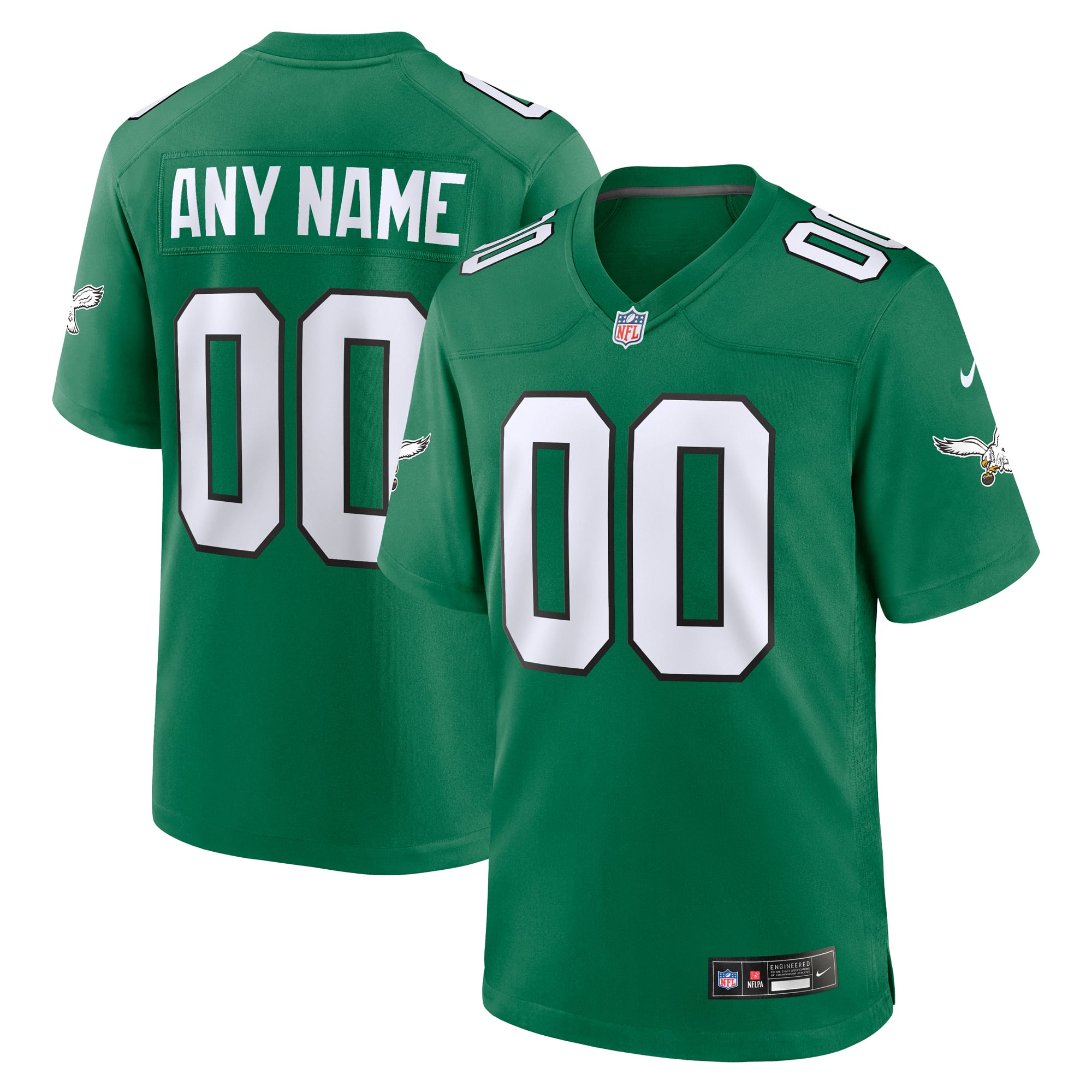 Kelly Philadelphia Eagles Alternate Jersey NFL Football Fan Wear