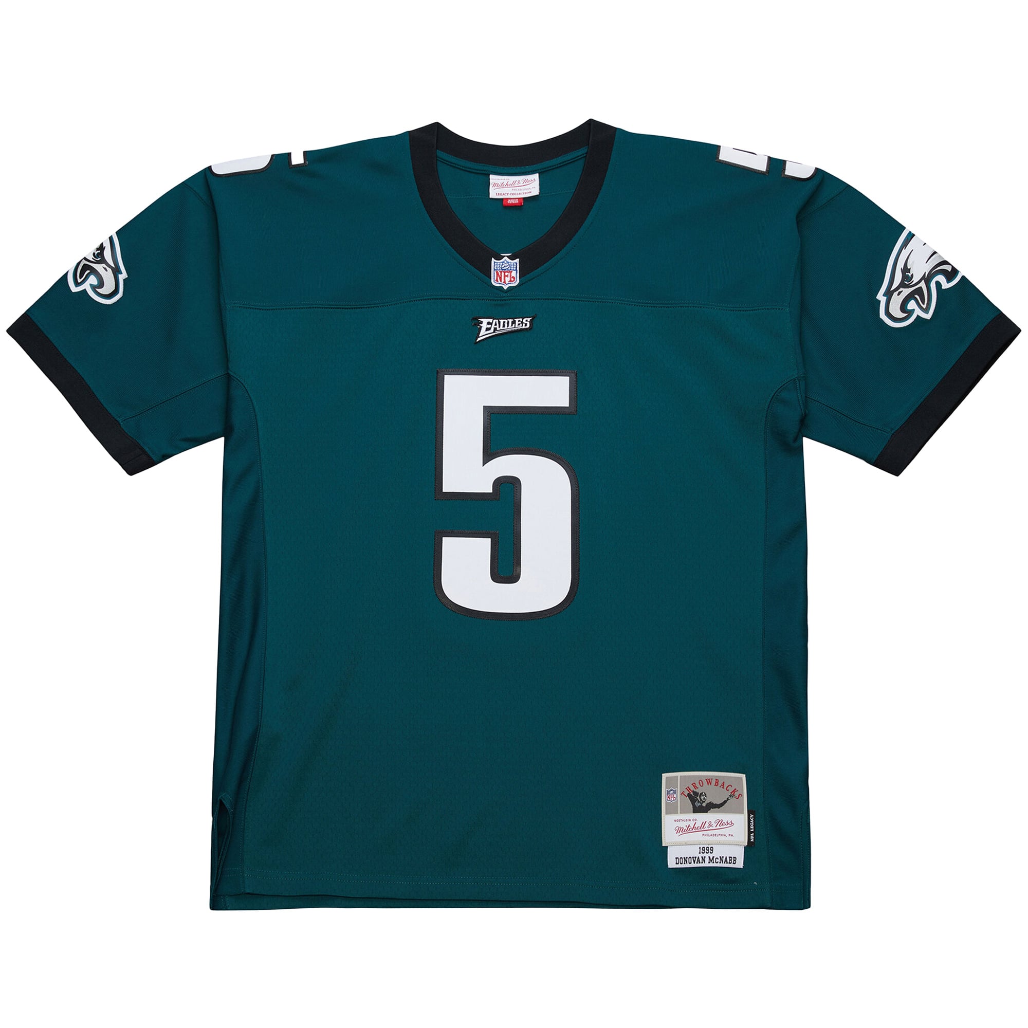 Donovan McNabb Mitchell Philadelphia Eagles Replica Jersey Midnight NFL Football Fan Wear Donovan McNabb Mitchell