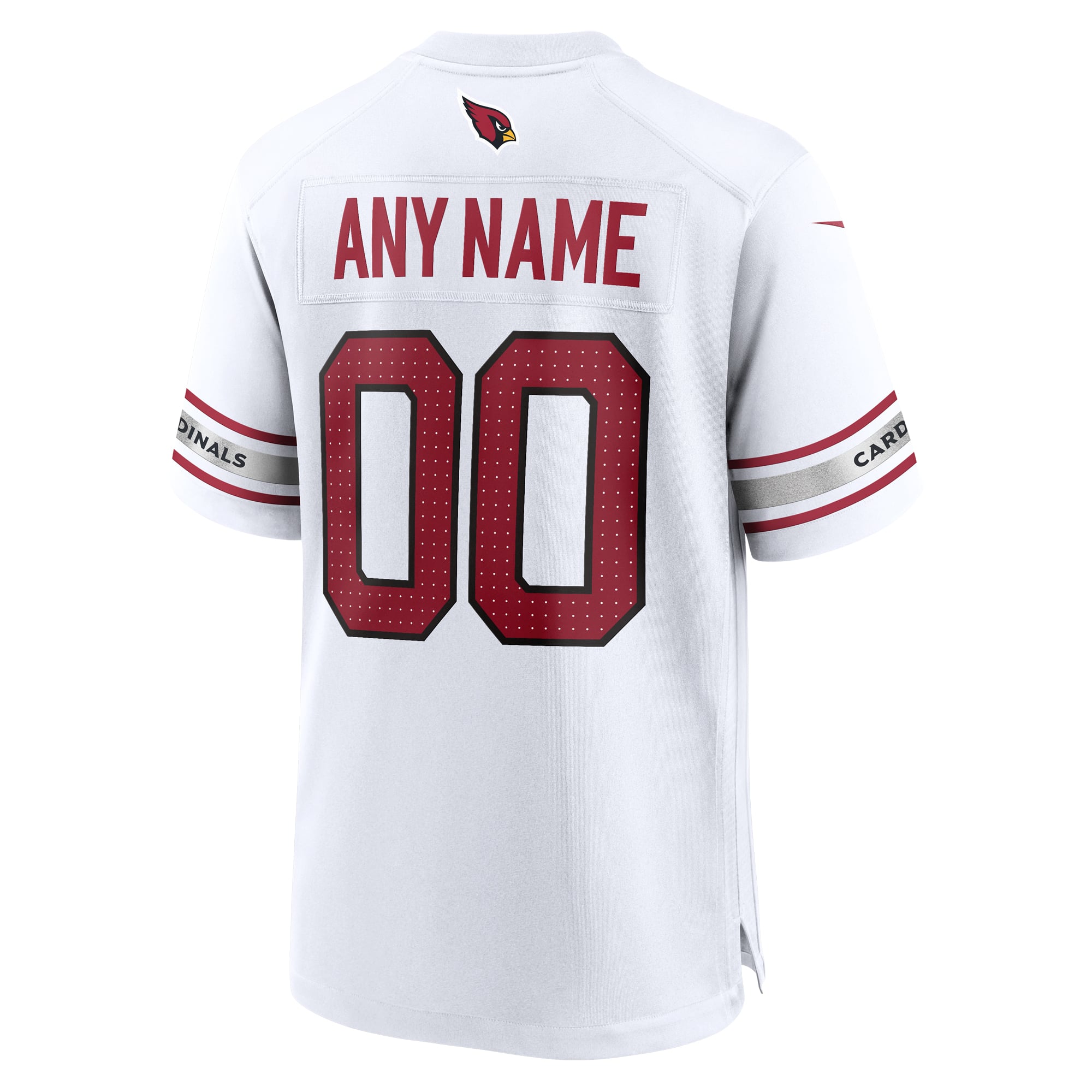 Arizona Cardinals Game Jersey White NFL Football Fan Wear Custom Number