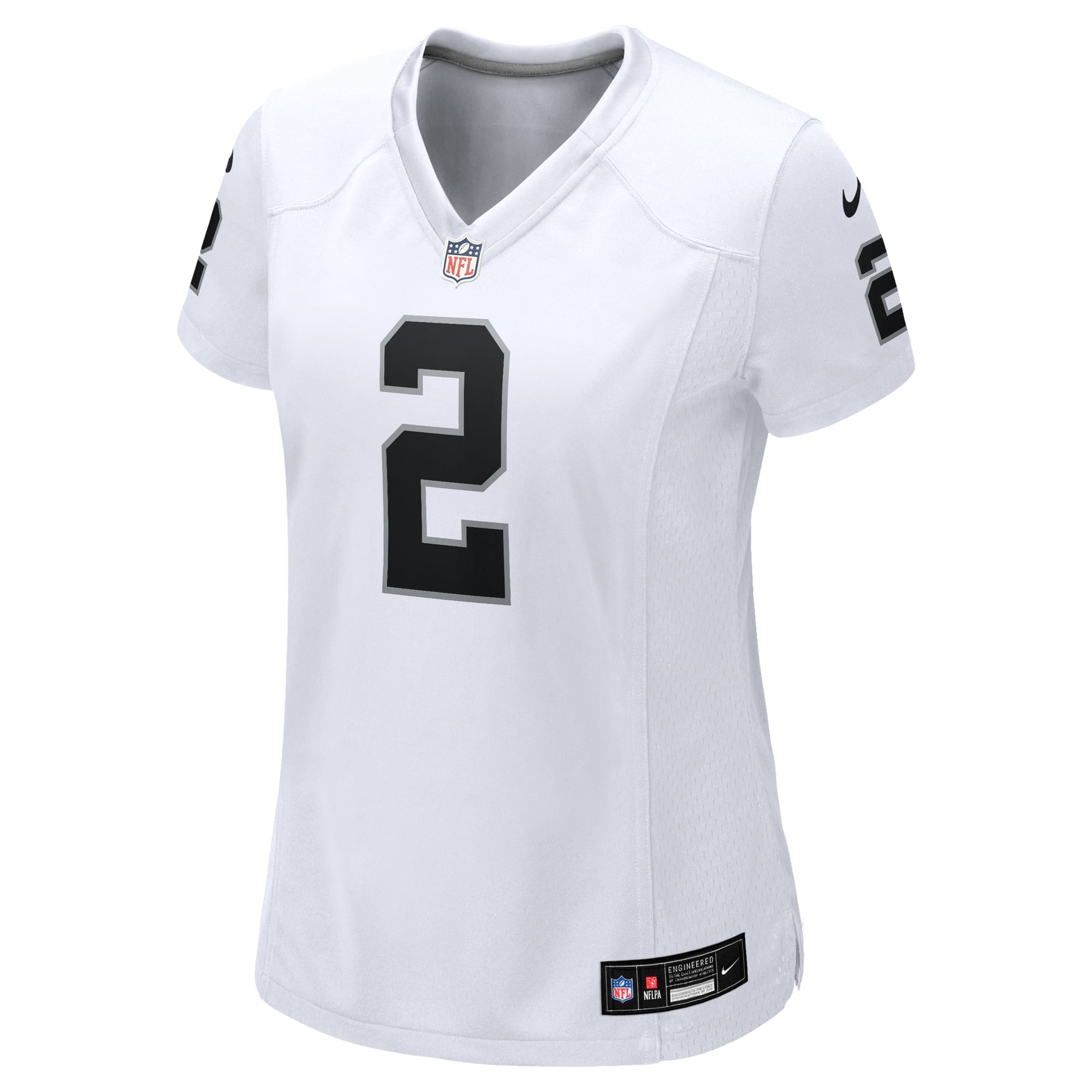 Ashton Jeanty Las Vegas Raiders Game Jersey White NFL Football Fan Wear
