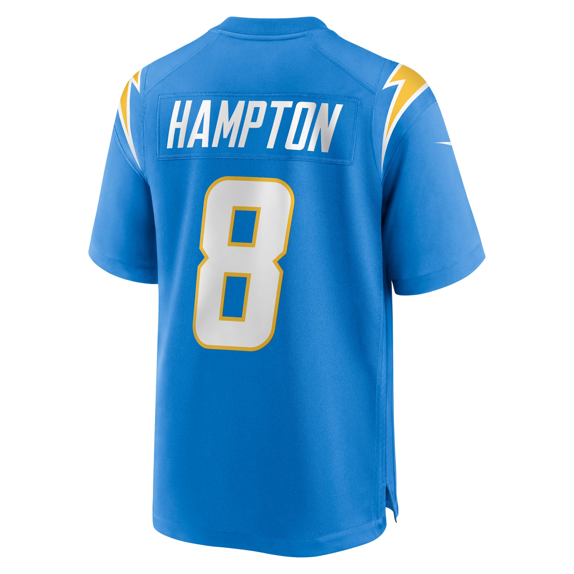 Omarion Hampton Los Angeles Chargers Player Jersey Powder Blue NFL Football Fan Wear