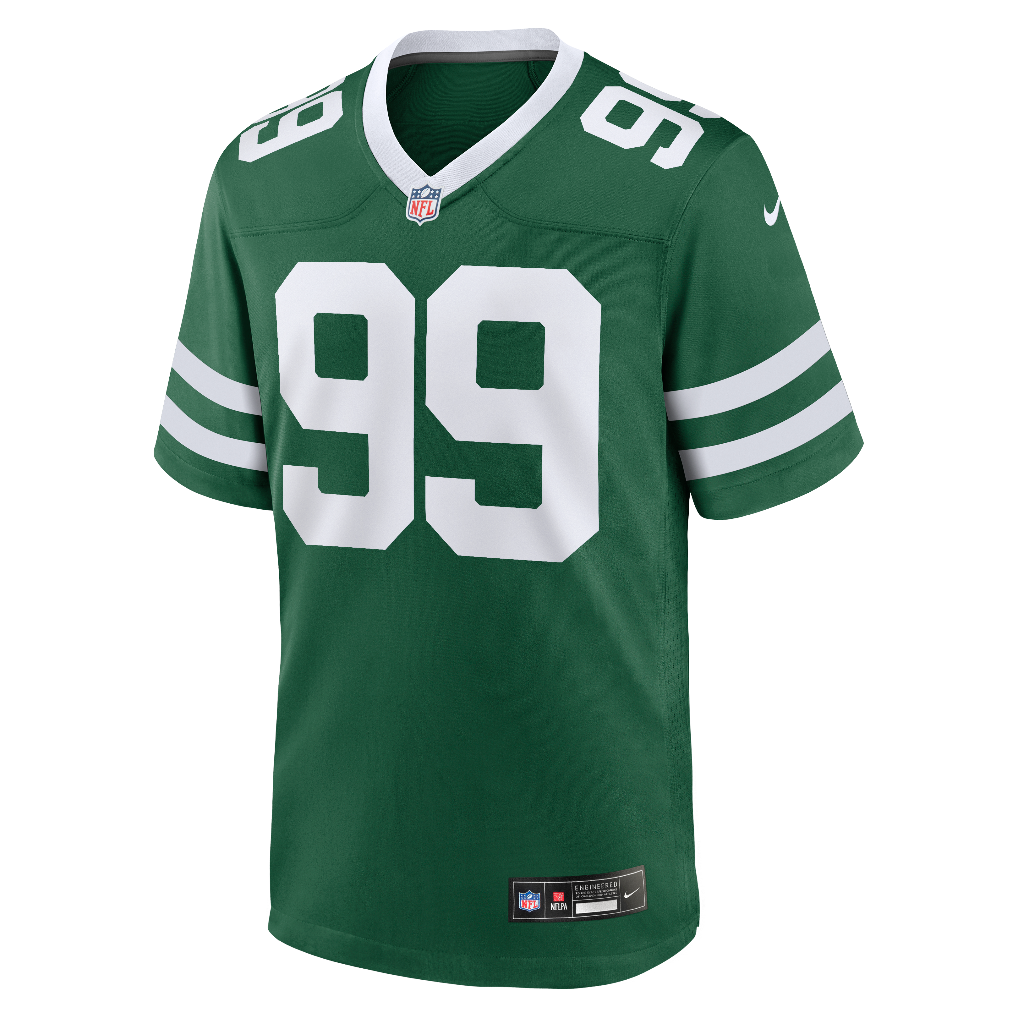 TVondre Sweat New York Jets Game Jersey Green NFL Football Fan Wear TVondre Sweat