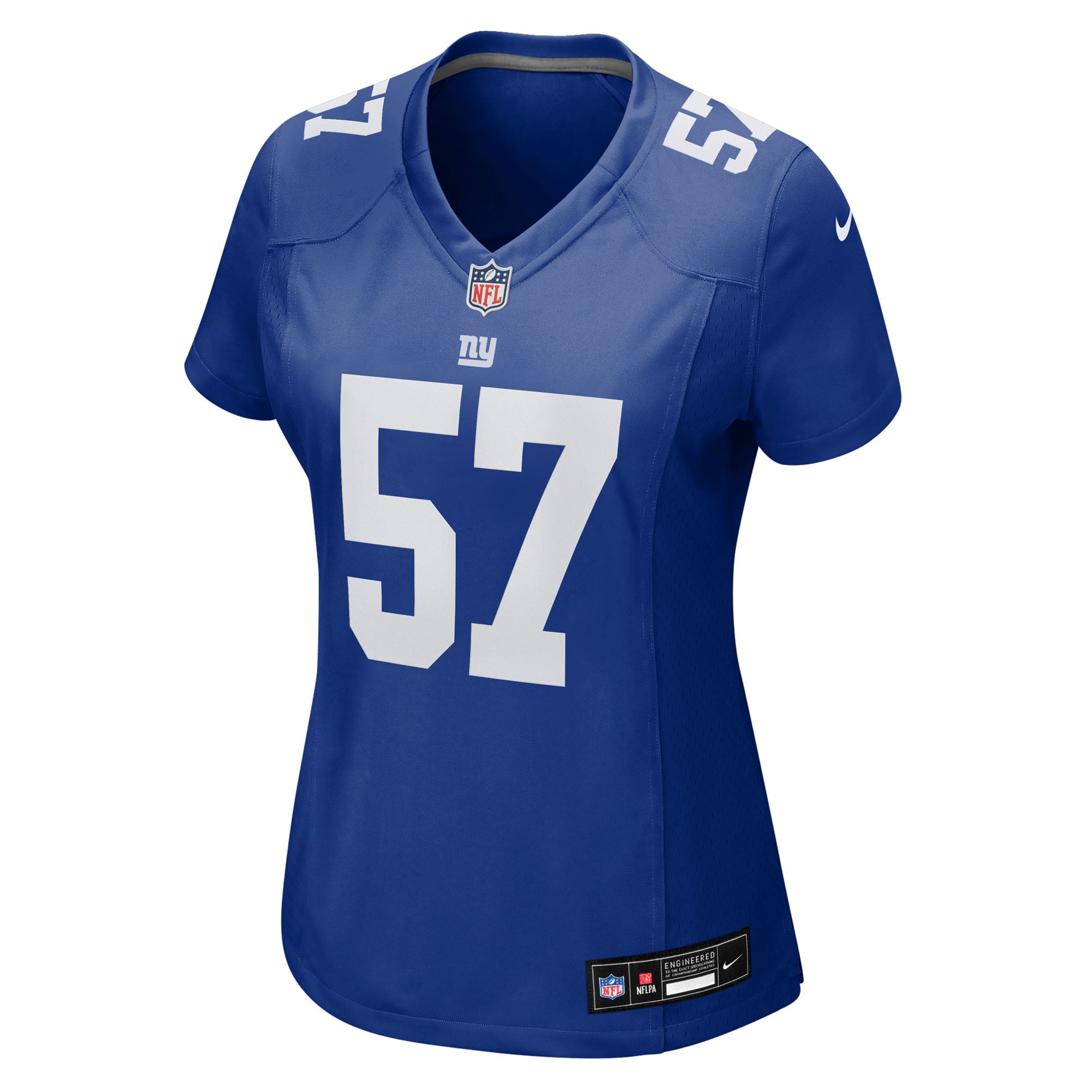 Chauncey Golston New York Giants Game Jersey Royal NFL Football Fan Wear Chauncey Golston