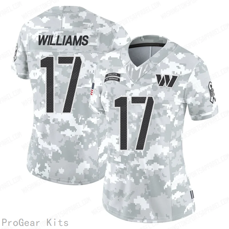 Doug Williams Washington Commanders Jersey No.17 Camo NFL Football Fan Wear