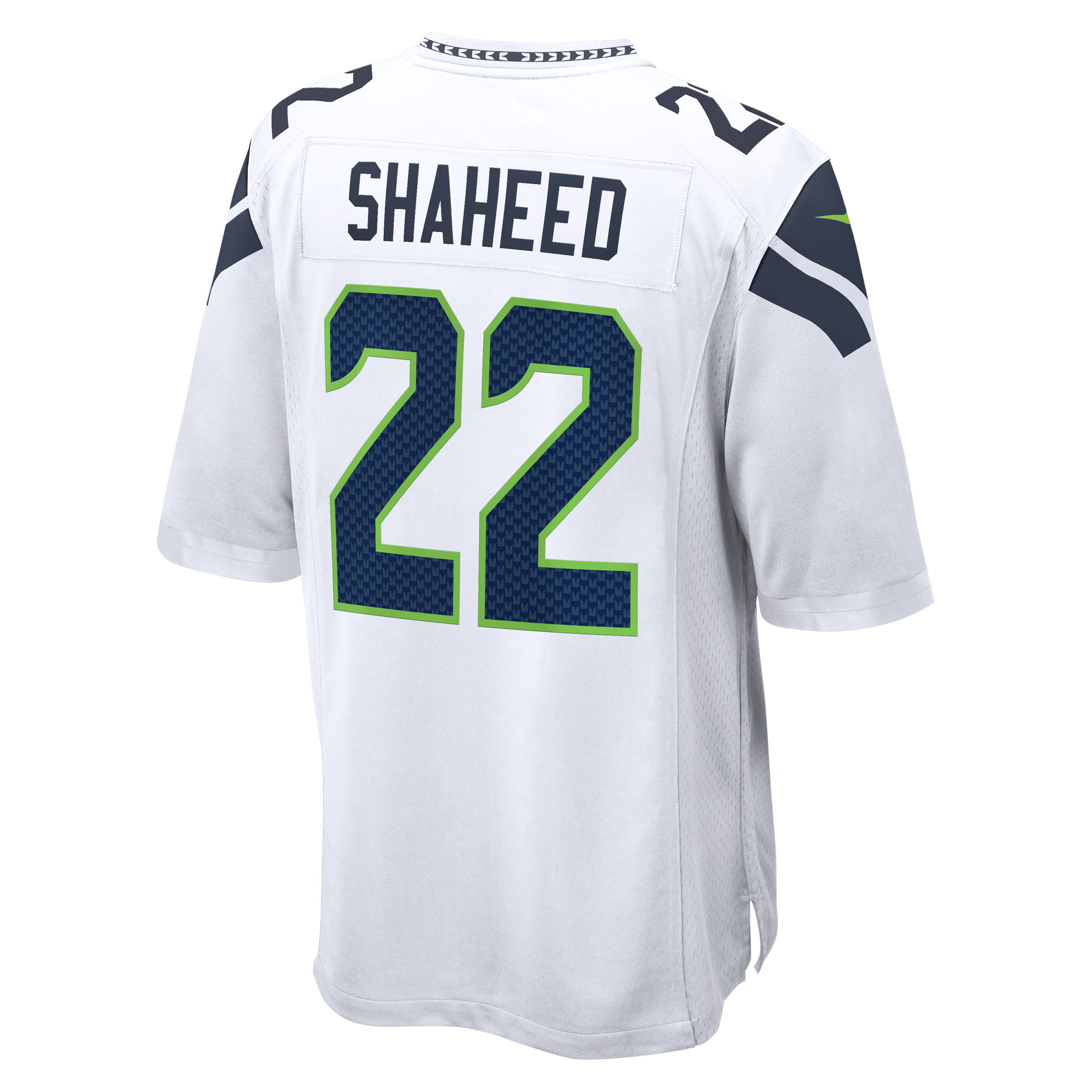 Rashid Shaheed Seattle Seahawks Game Jersey White NFL Football Fan Wear Rashid Shaheed