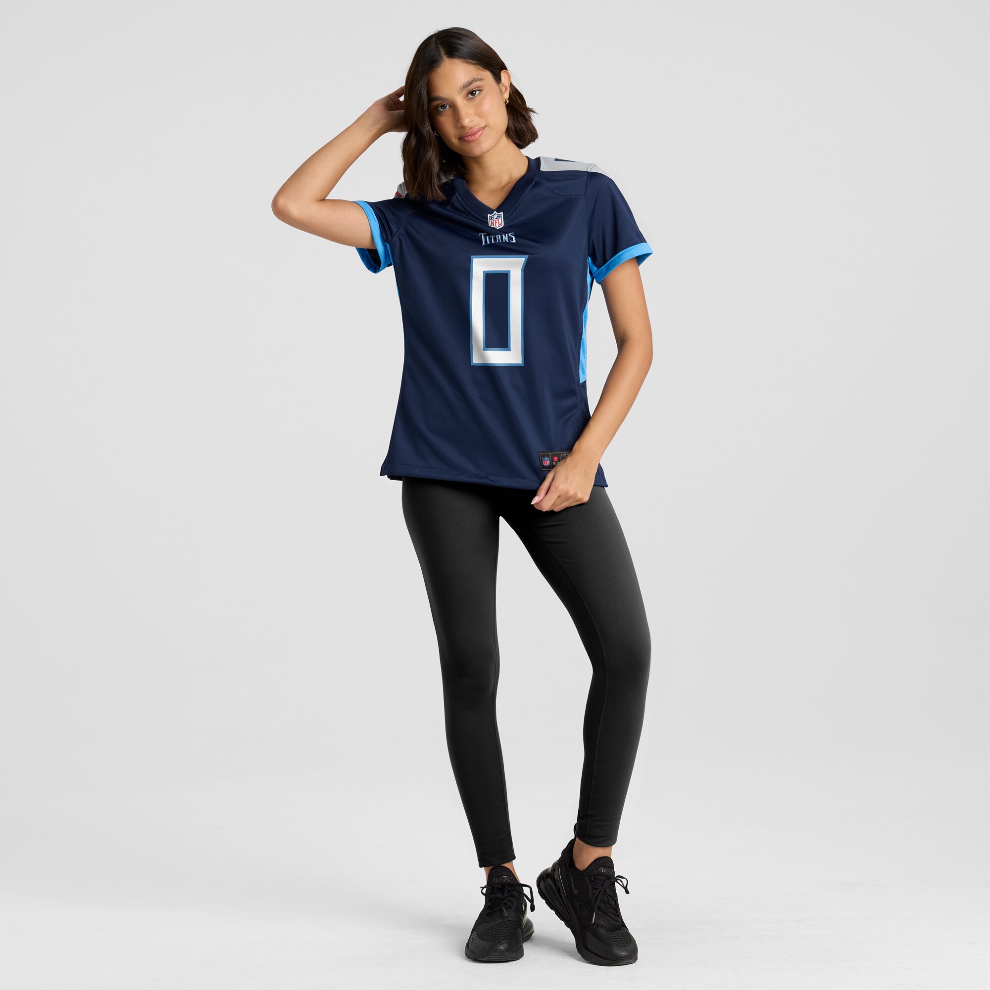 Calvin Ridley Tennessee Titans Player Jersey Navy NFL Football Fan Wear