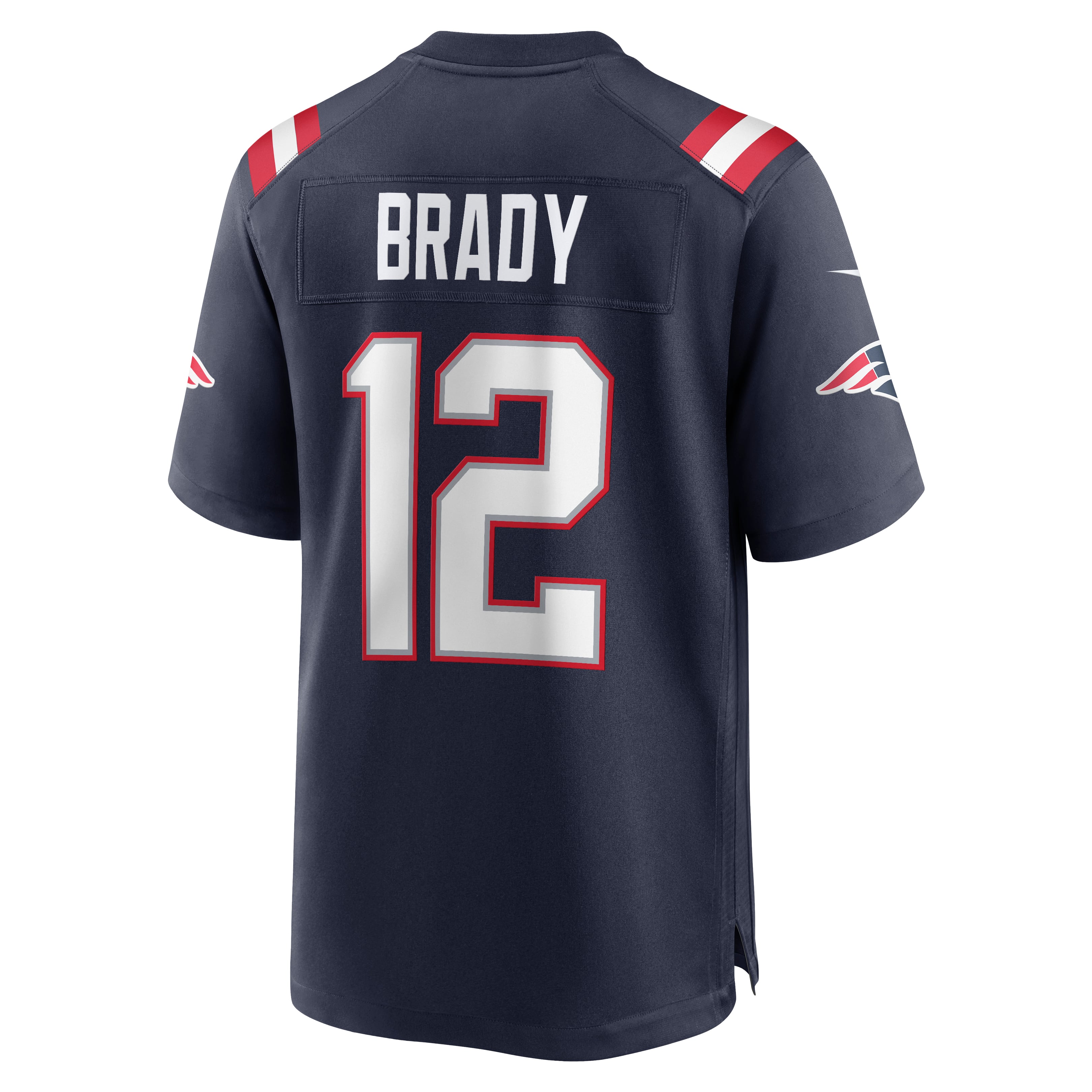 Retired New England Patriots Player Jersey Navy NFL Football Fan Wear
