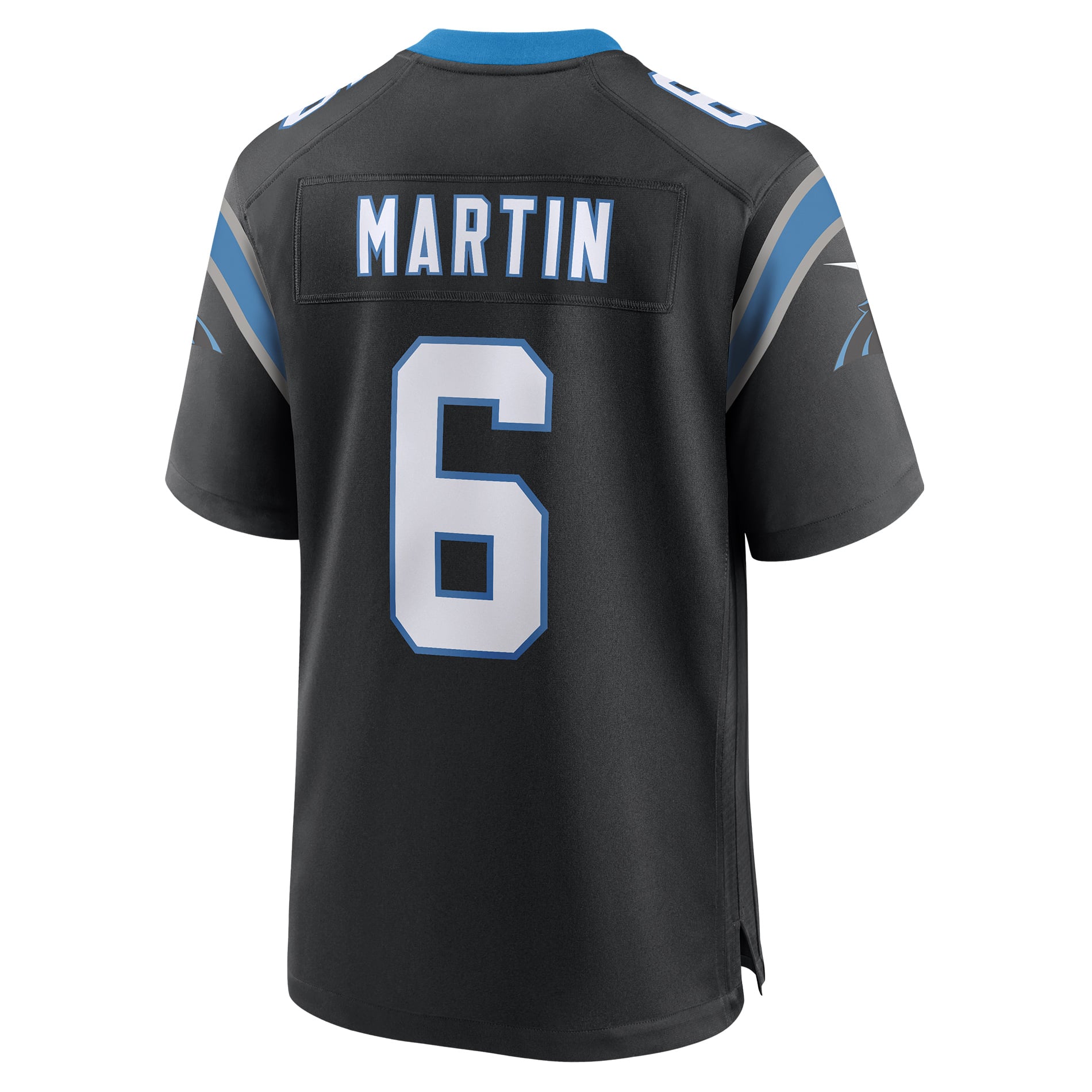 Sam Martin Carolina Panthers Game Jersey Black NFL Football Fan Wear Sam Martin