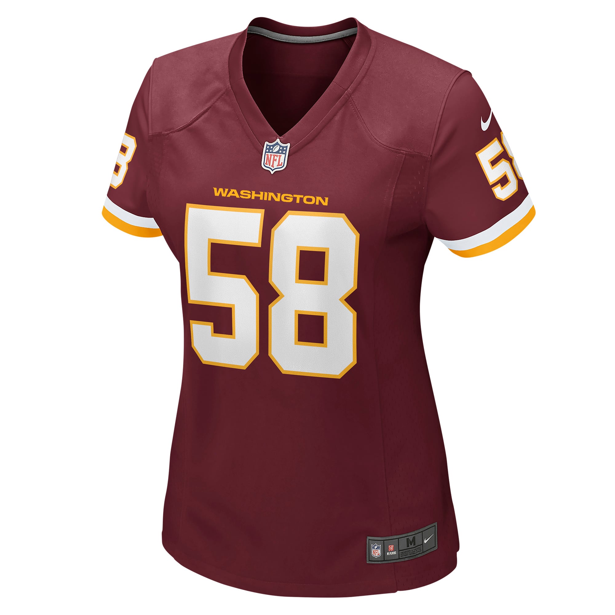 Shaka Toney Washington Commanders Game Jersey Burgundy NFL Football Fan Wear
