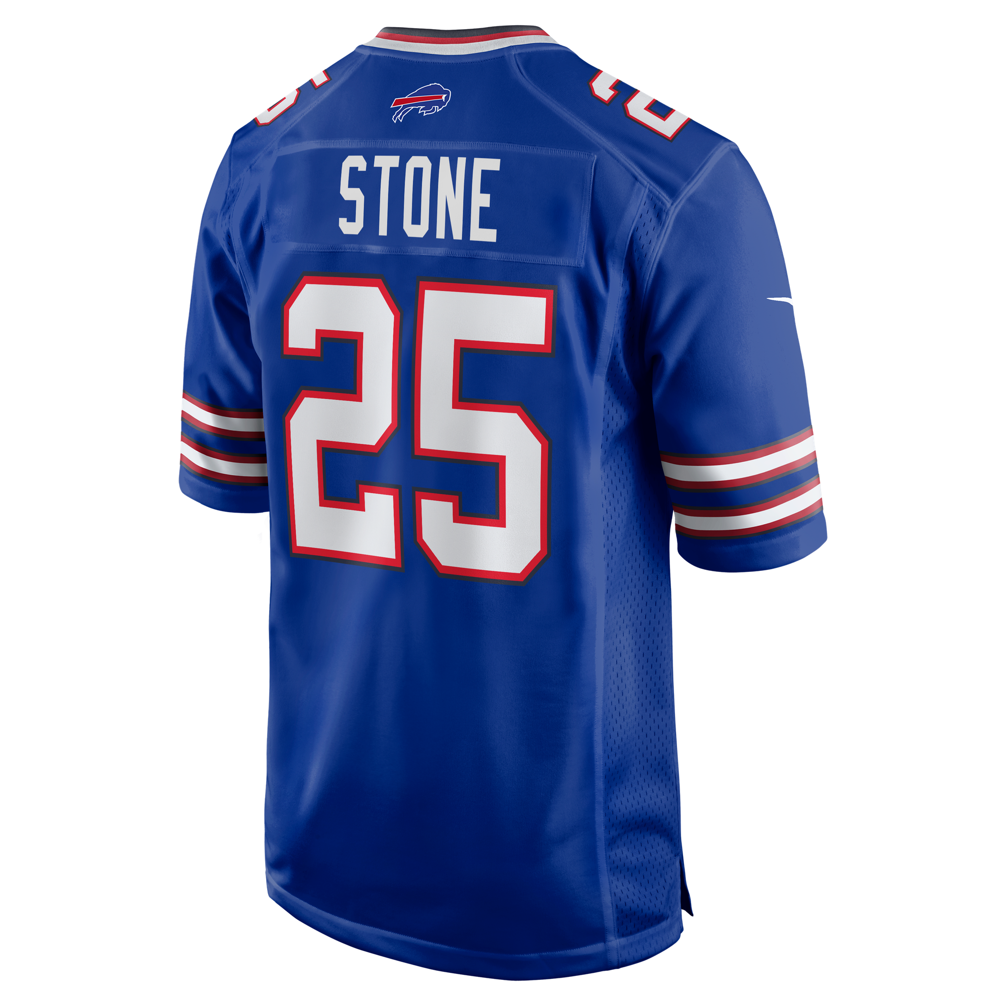 Geno Stone Buffalo Bills Game Jersey Royal NFL Football Fan Wear