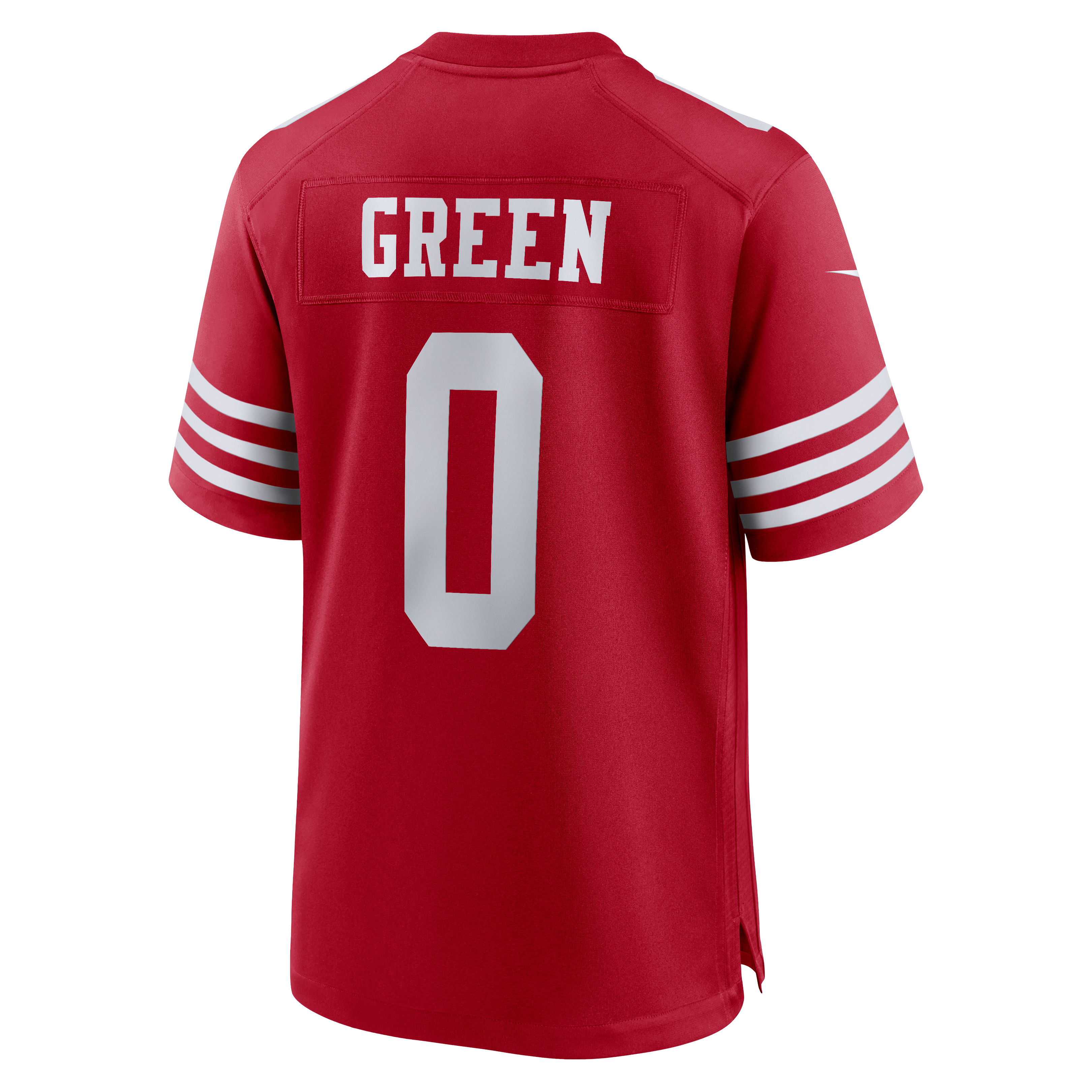 Renardo Green San Francisco 49ers Game Jersey Green NFL Football Fan Wear Renardo Green