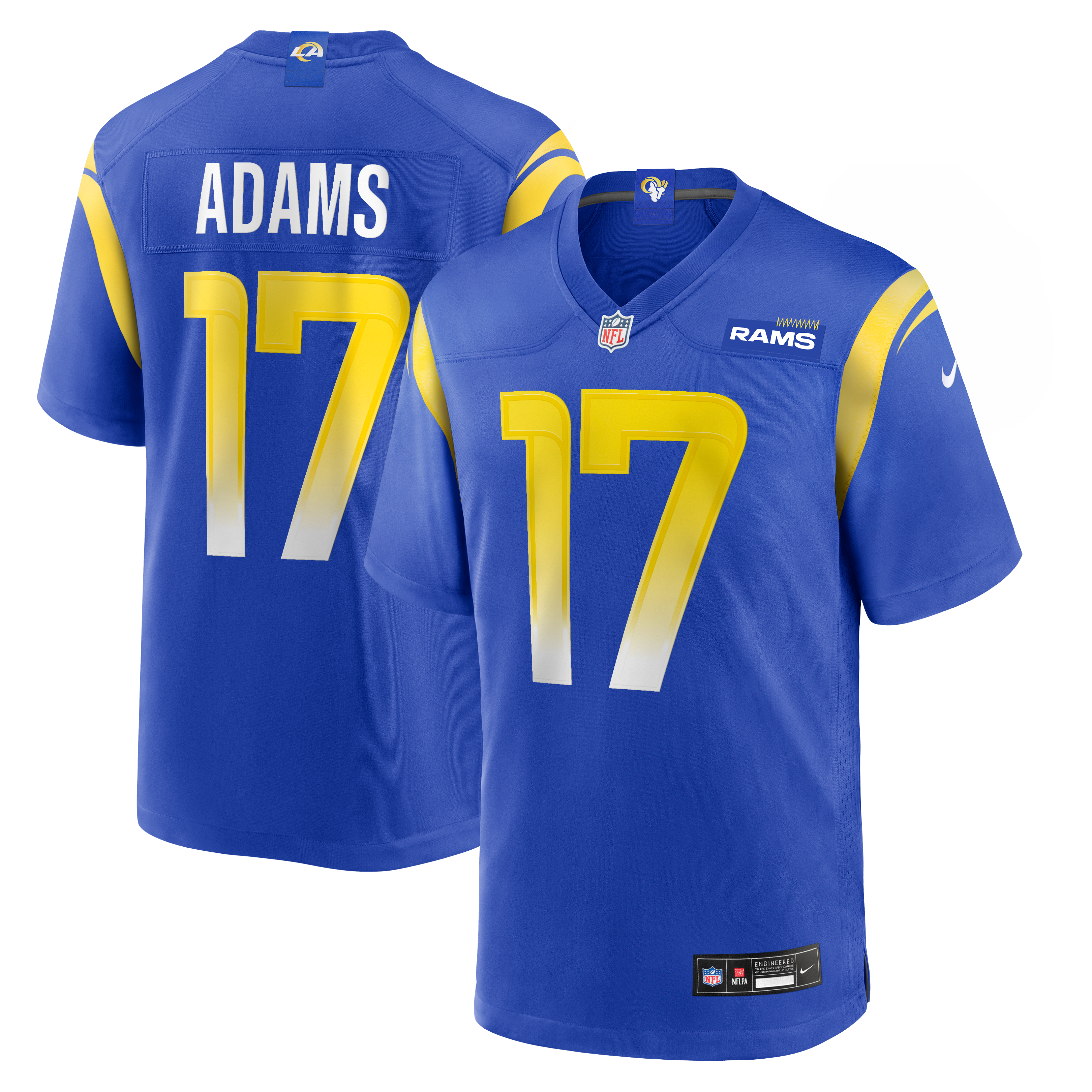 Davante Adams Los Angeles Rams Player Jersey Royal NFL Football Fan Wear