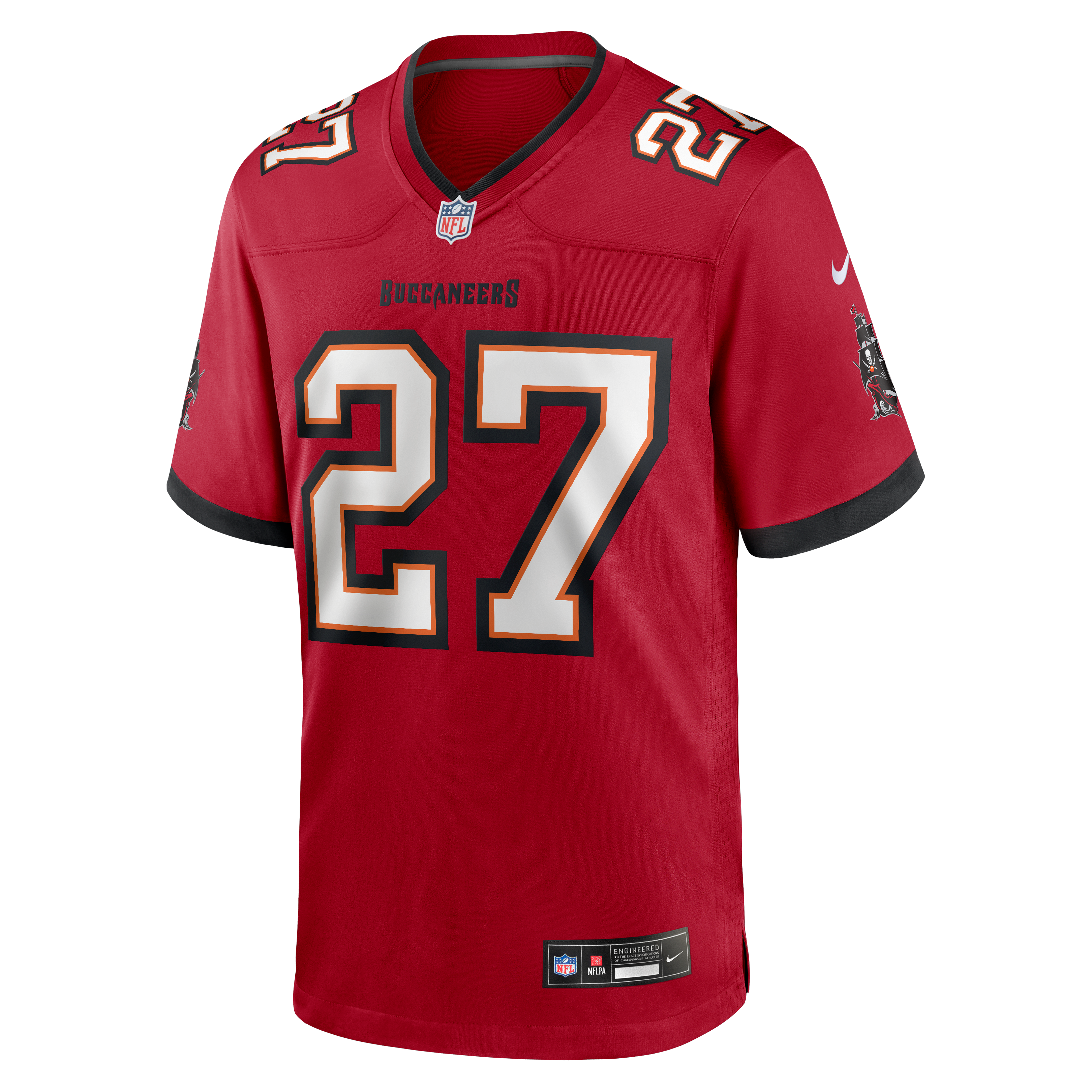 Zyon McCollum Tampa Bay Buccaneers Player Jersey Red NFL Football Fan Wear Zyon McCollum