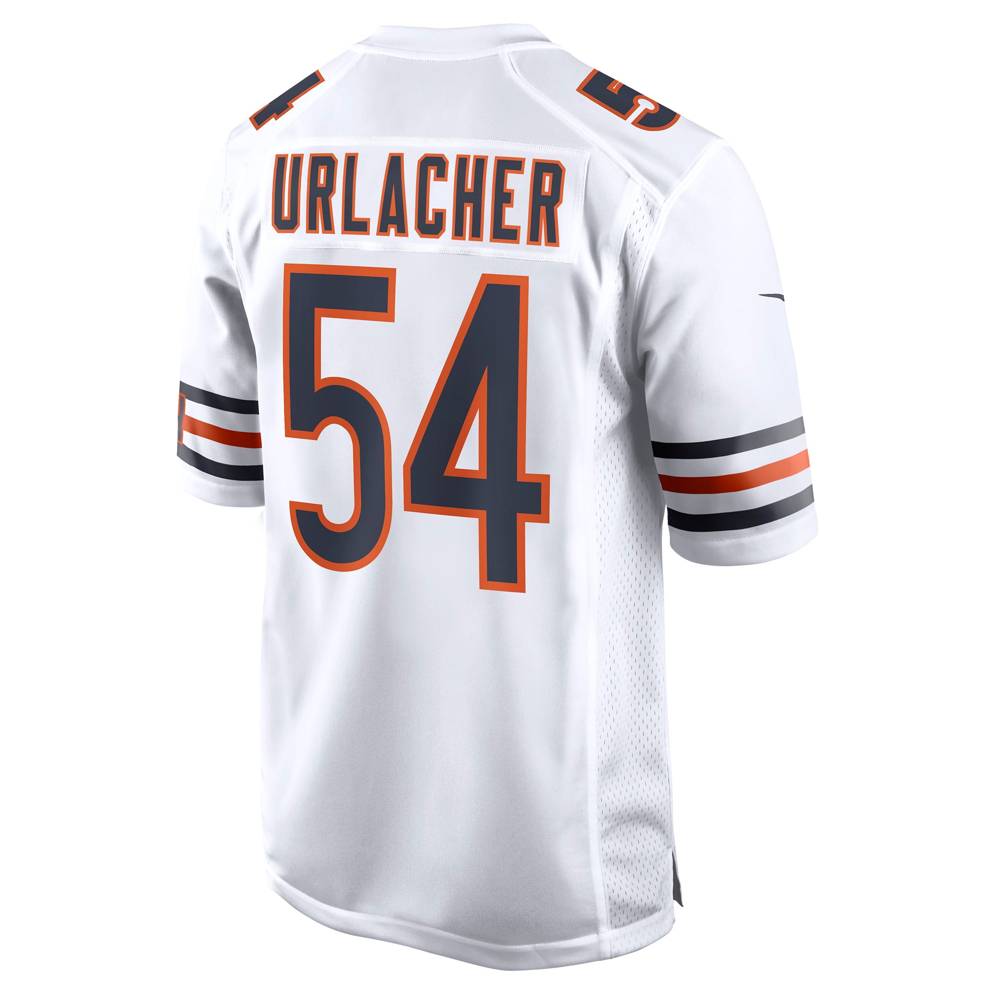 Brian Urlacher Retired Chicago Bears Game Jersey White NFL Football Fan Wear