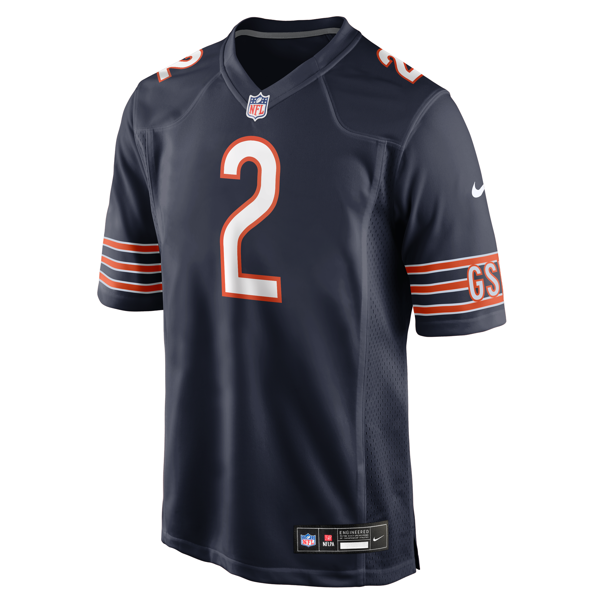 Coby Bryant Chicago Bears Game Jersey Navy NFL Football Fan Wear