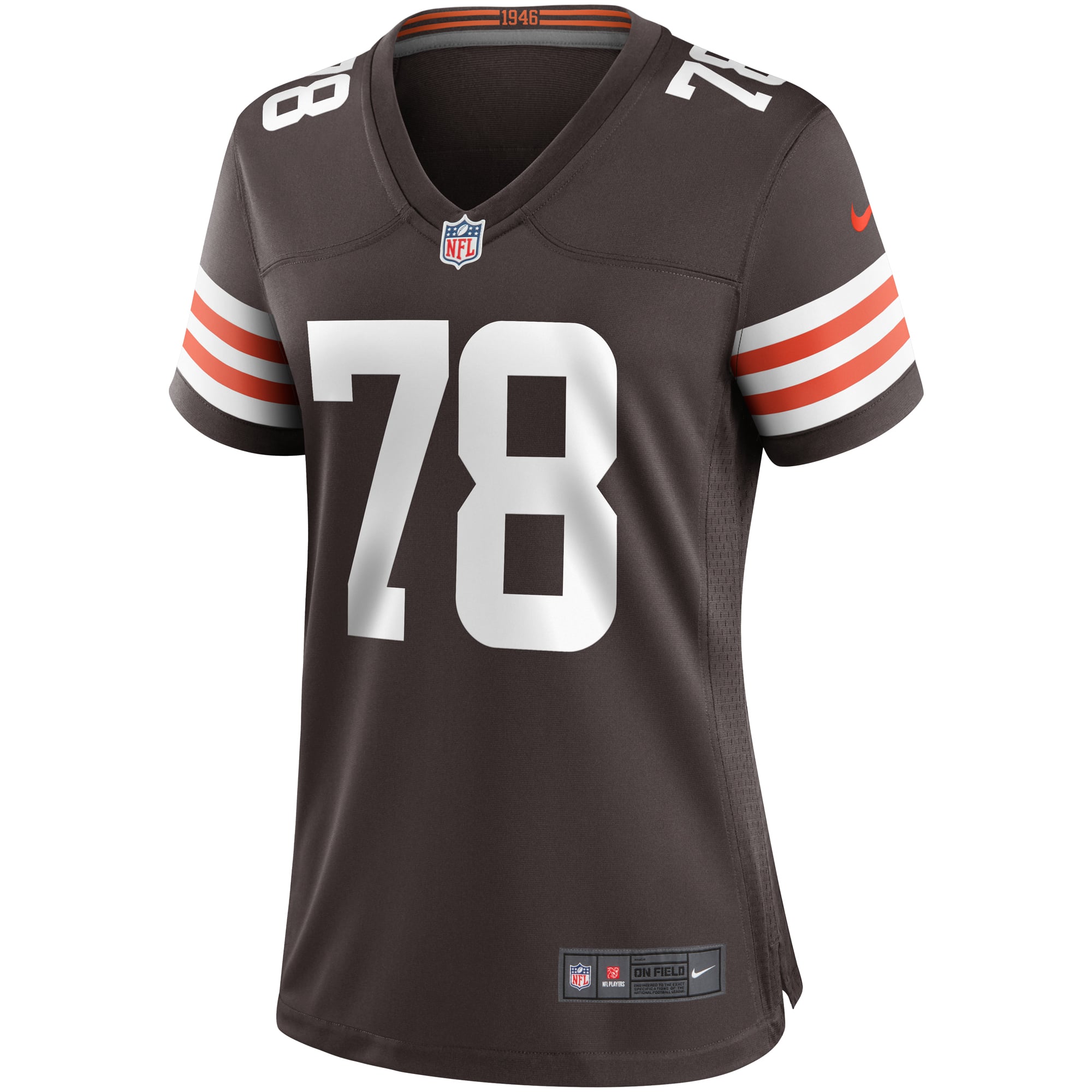 Jack Conklin Cleveland Browns Player Jersey Brown NFL Football Fan Wear Jack Conklin