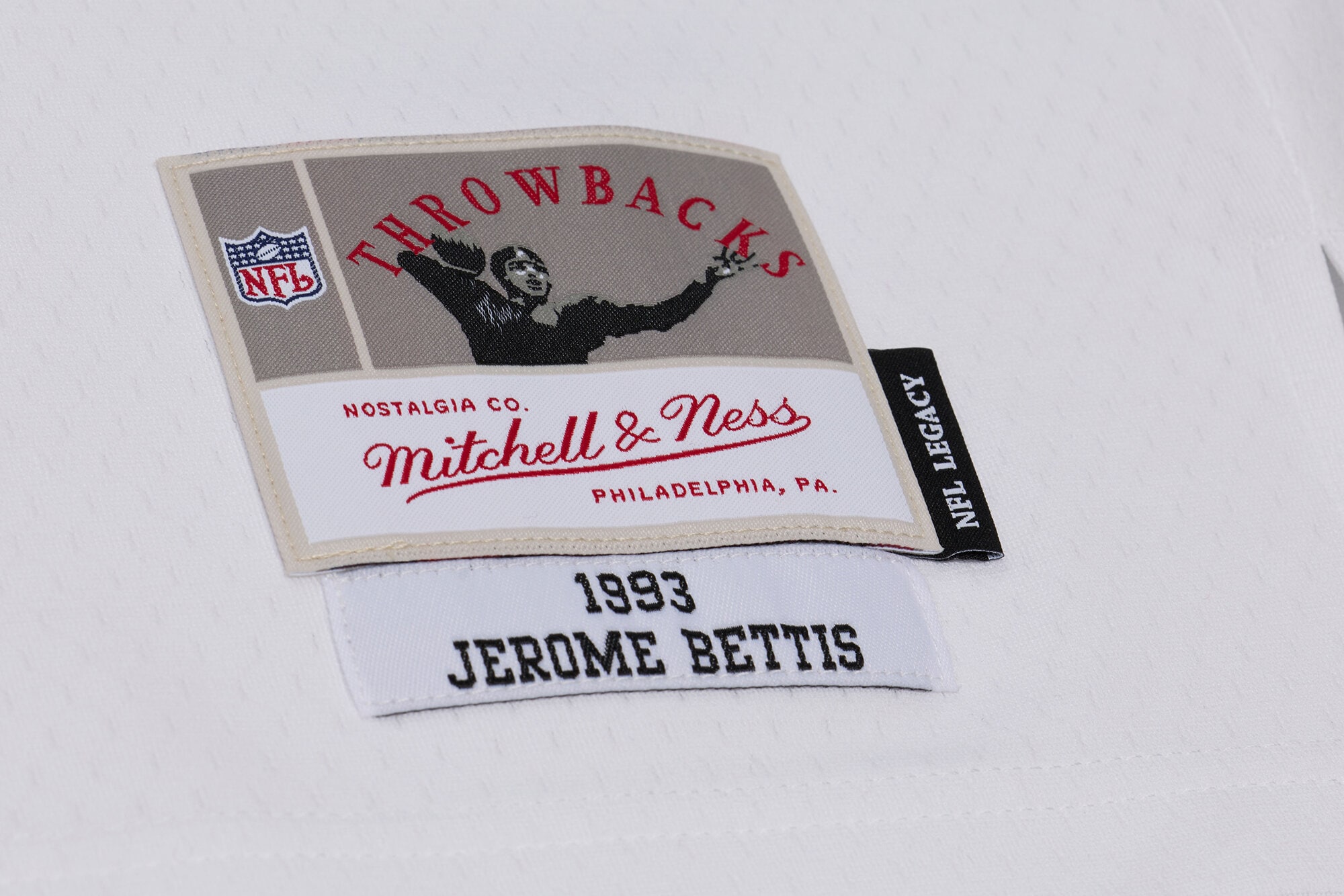 Jerome Bettis Los Angeles Rams Player Jersey White NFL Football Fan Wear
