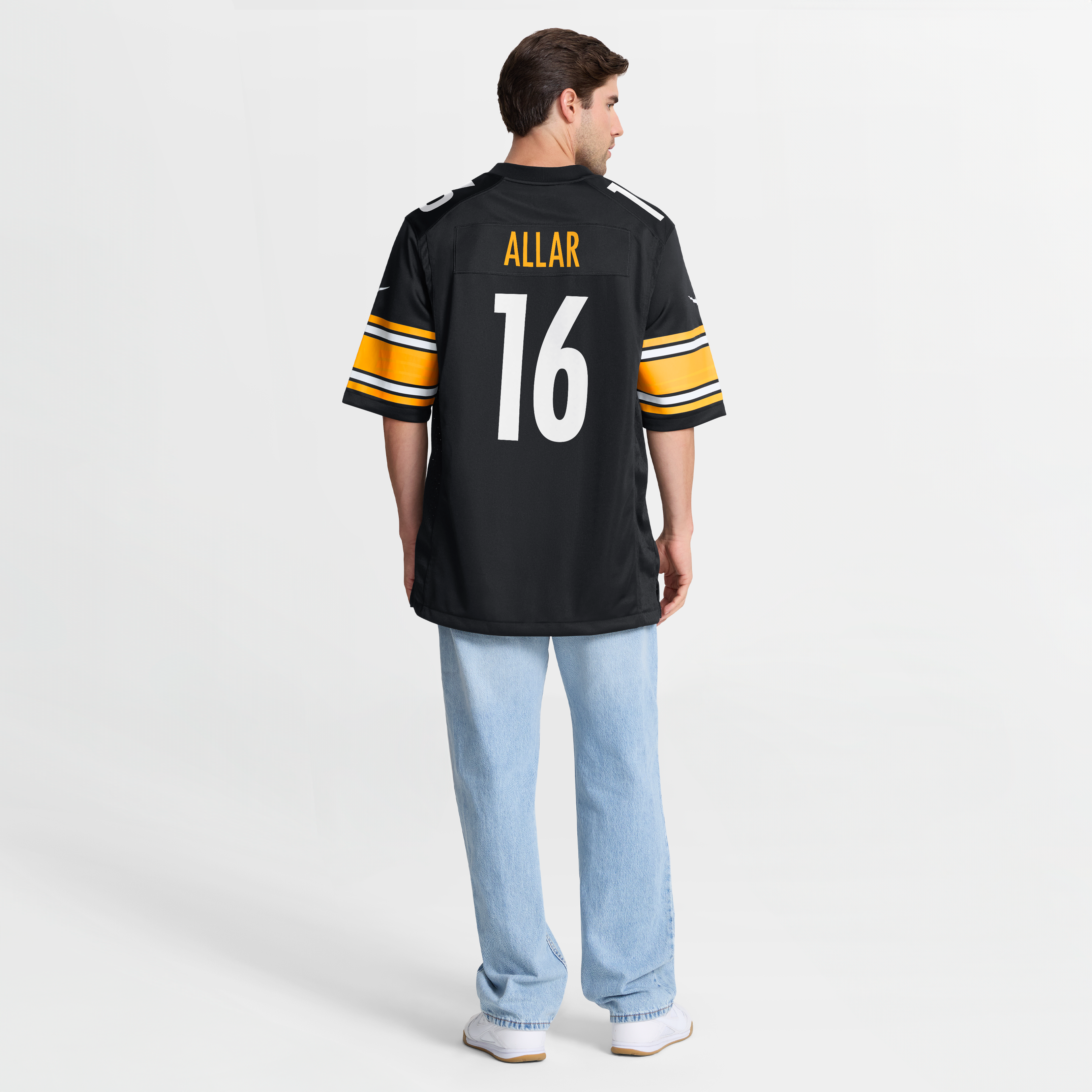 Drew Allar Pittsburgh Steelers Game Jersey Black NFL Football Fan Wear Drew Allar