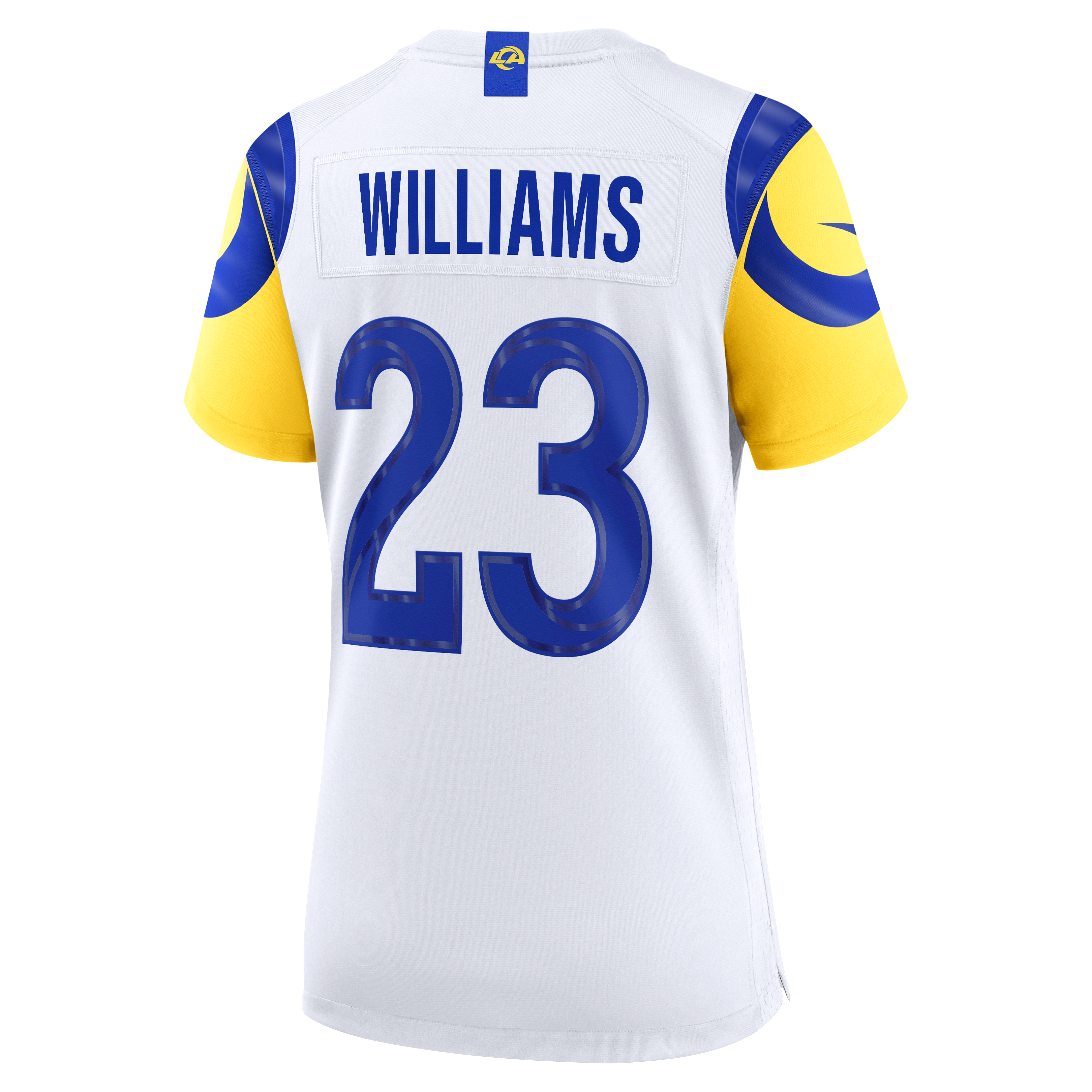 Kyren Williams Los Angeles Rams Game Jersey White NFL Football Fan Wear