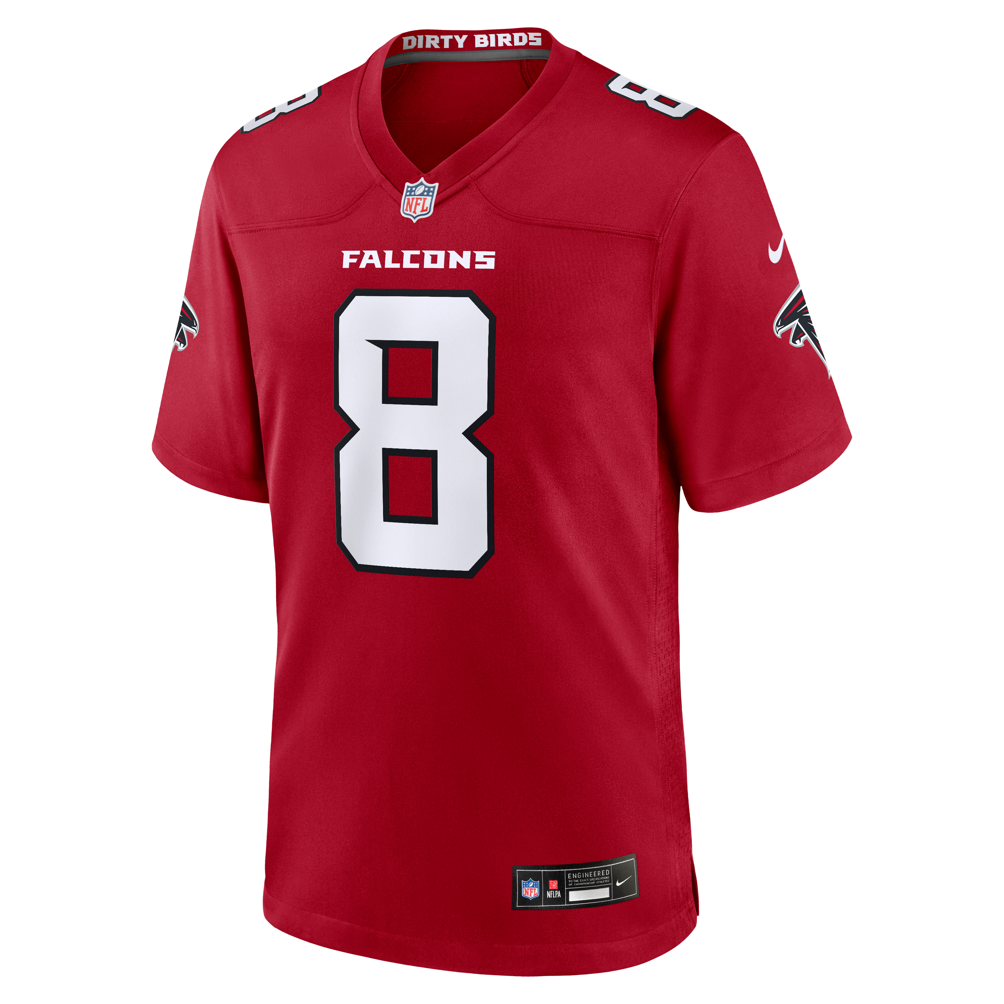 Kyle Pitts Sr Atlanta Falcons Game Jersey Red NFL Football Fan Wear