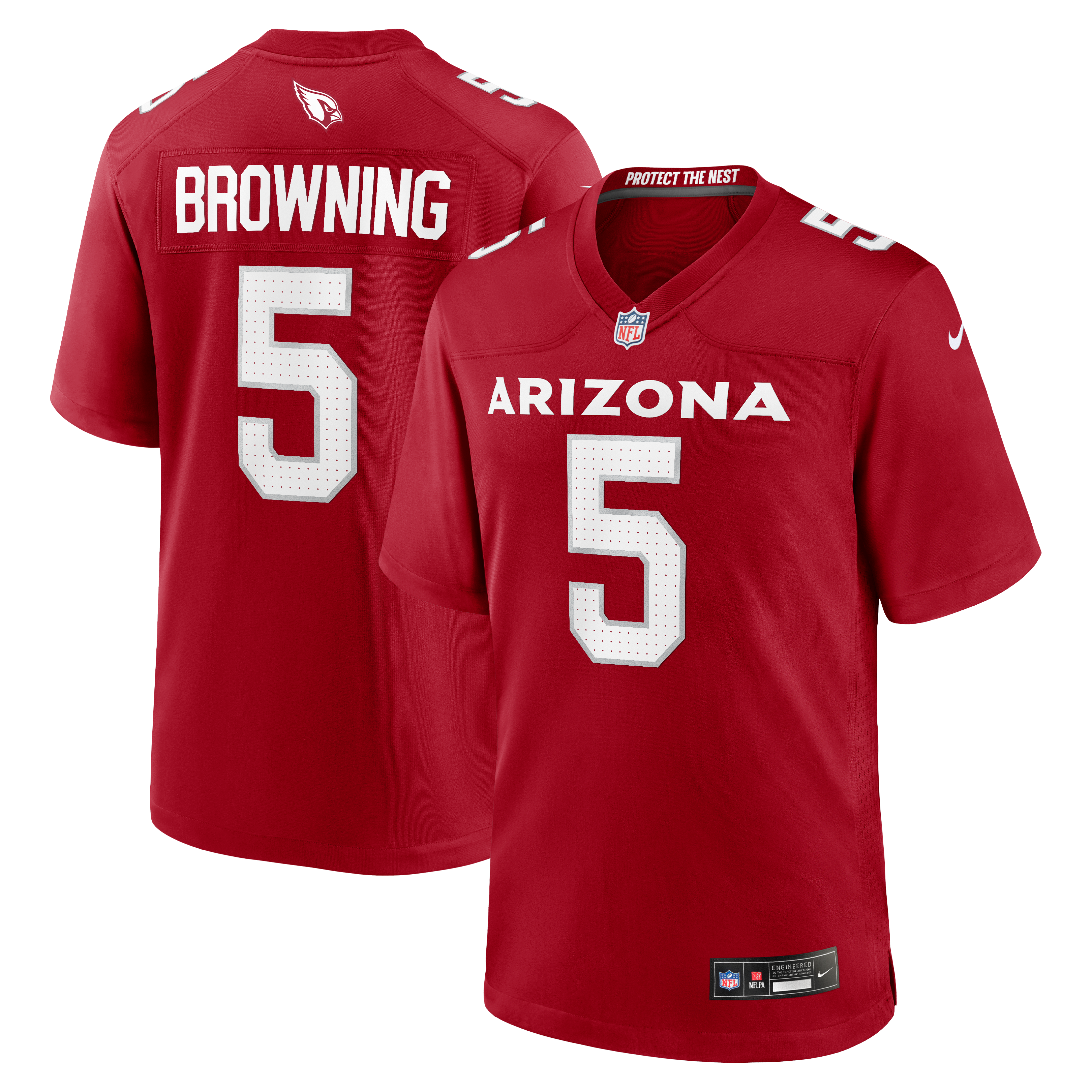 Baron Browning Arizona Cardinals Game Jersey Cardinal NFL Football Fan Wear
