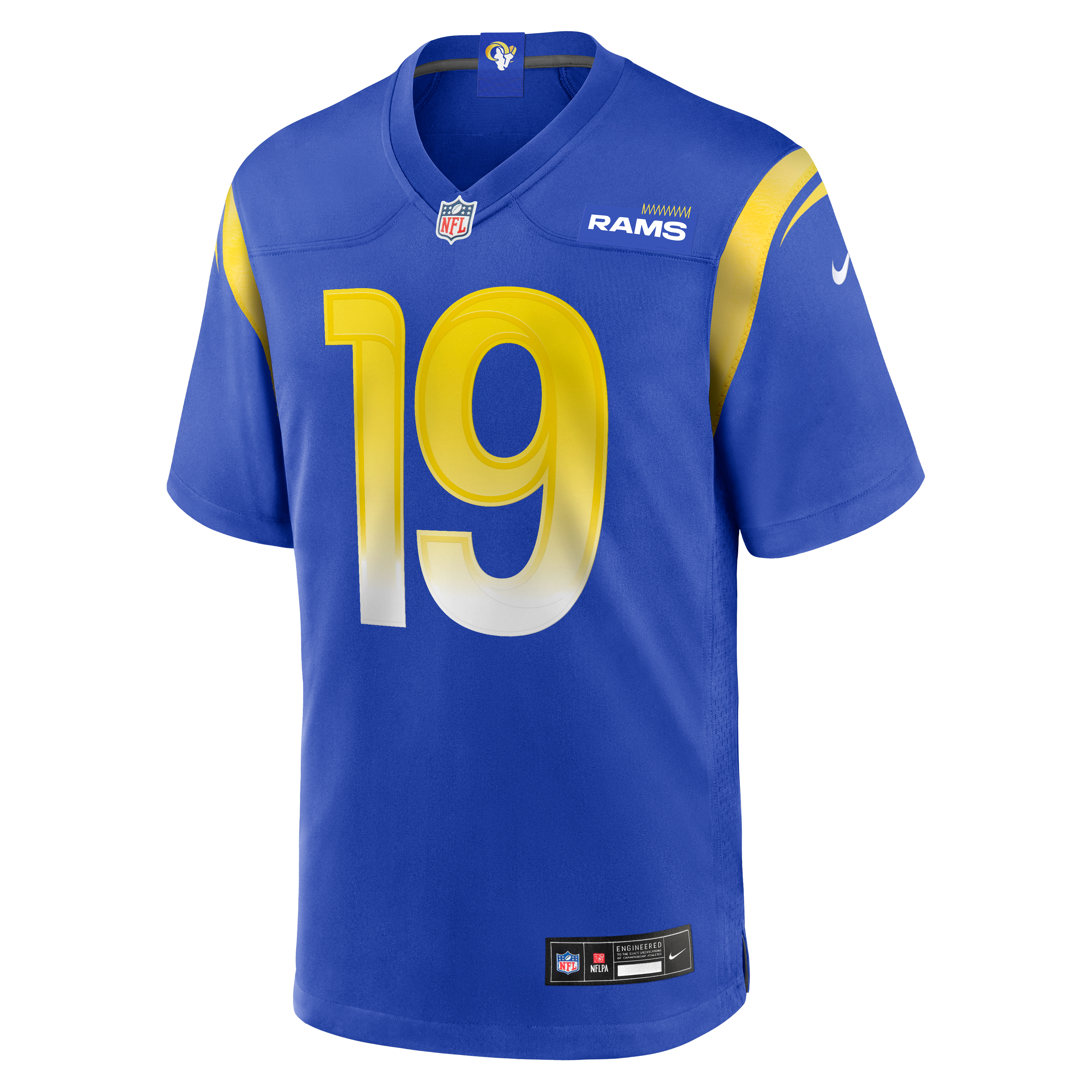Xavier Smith Los Angeles Rams Game Jersey Royal NFL Football Fan Wear Xavier Smith