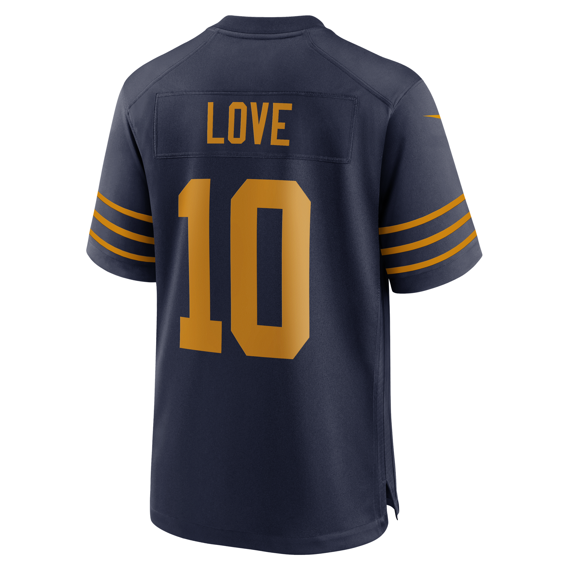 Jordan Love Green Bay Packers Game Jersey Green NFL Football Fan Wear Jordan Love