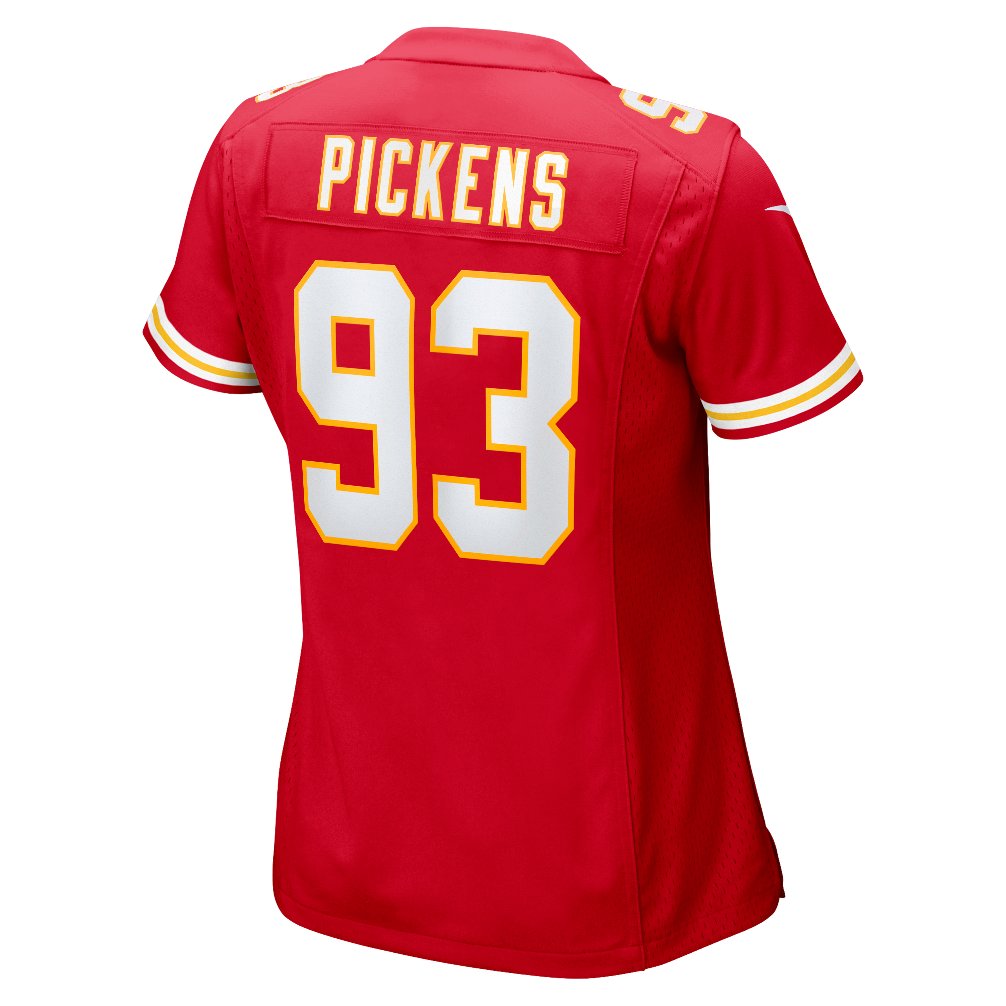 Zacch Pickens Kansas City Chiefs Game Jersey Red NFL Football Fan Wear