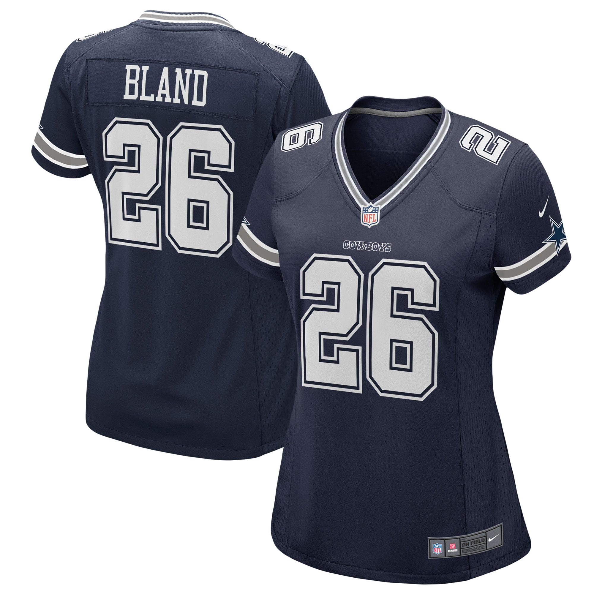 DaRon Bland Dallas Cowboys Game Jersey Navy NFL Football Fan Wear
