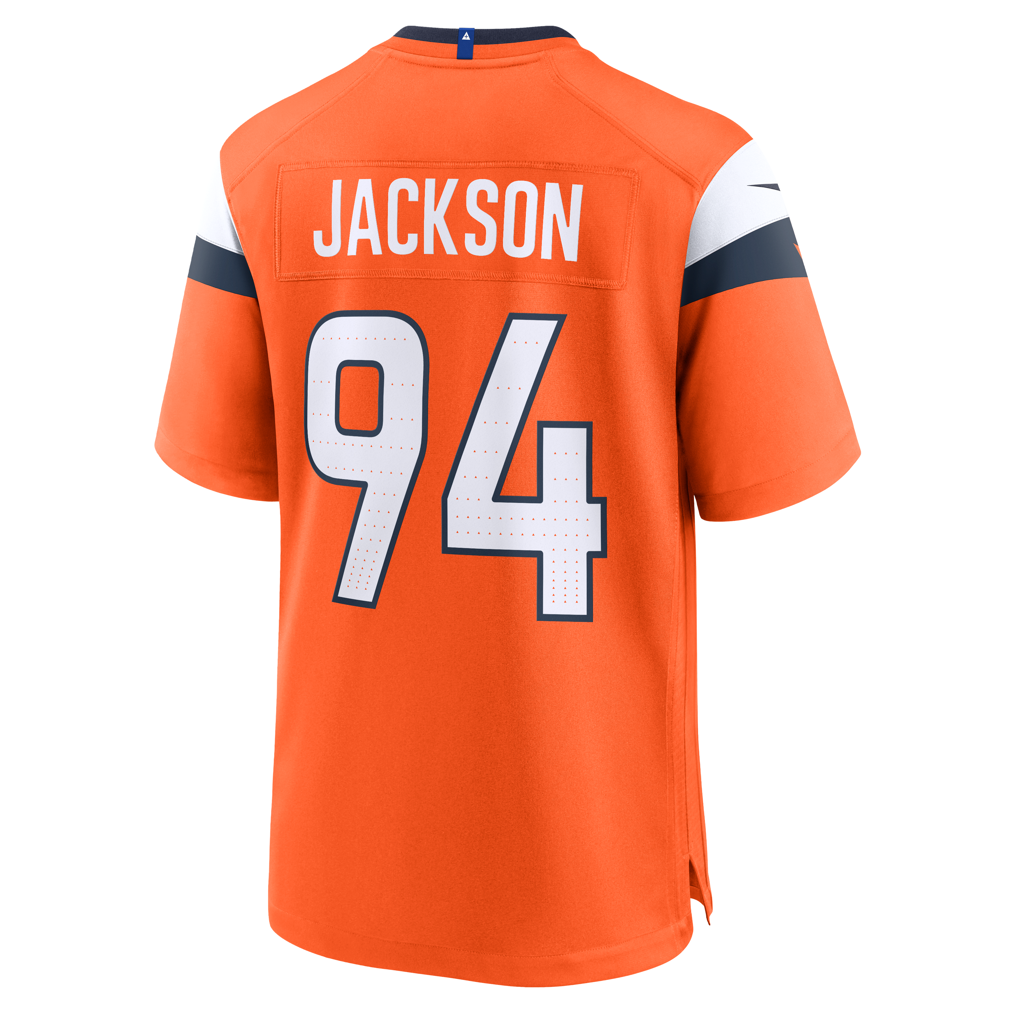 Jordan Jackson Denver Broncos Game Jersey Orange NFL Football Fan Wear