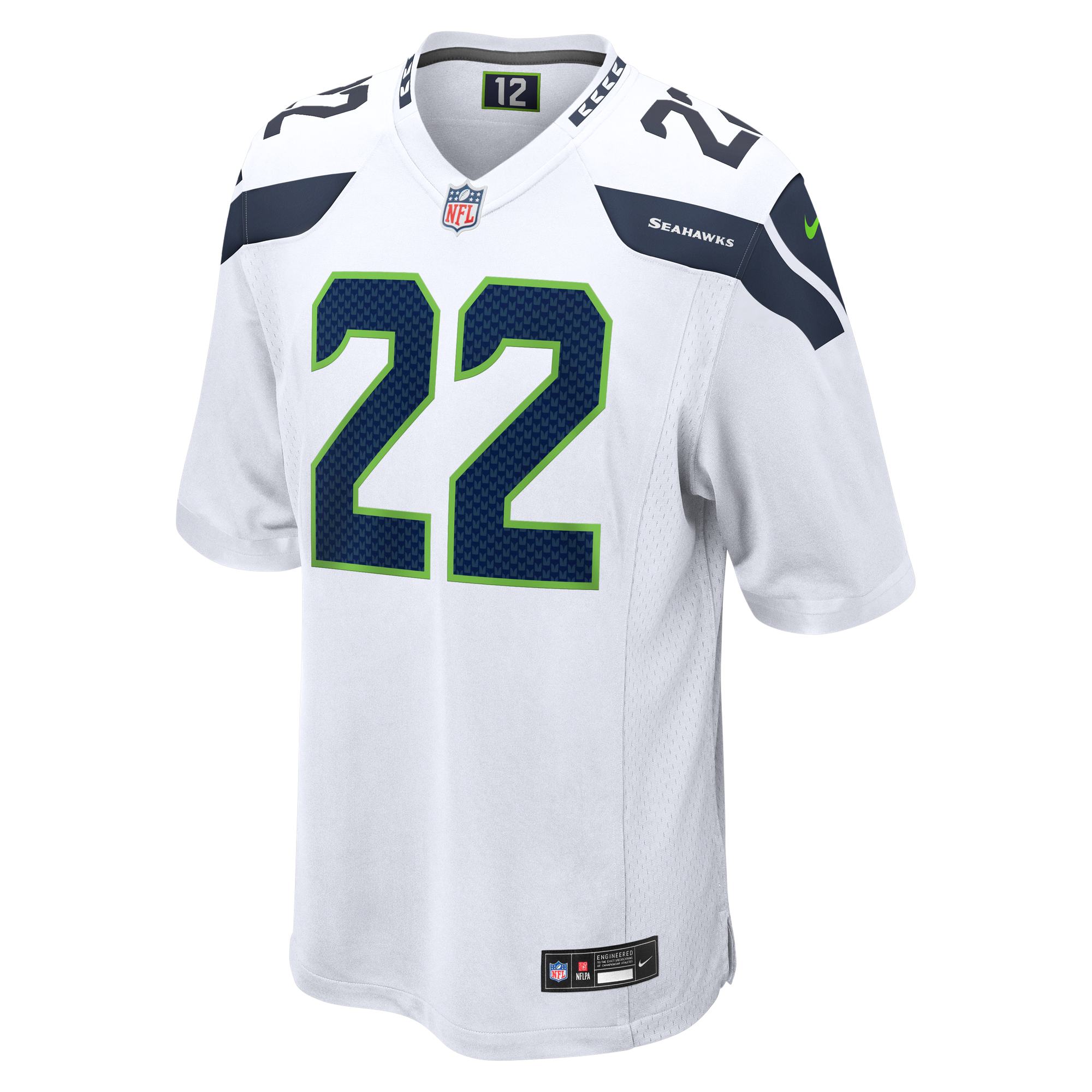 Rashid Shaheed Seattle Seahawks Game Jersey White NFL Football Fan Wear