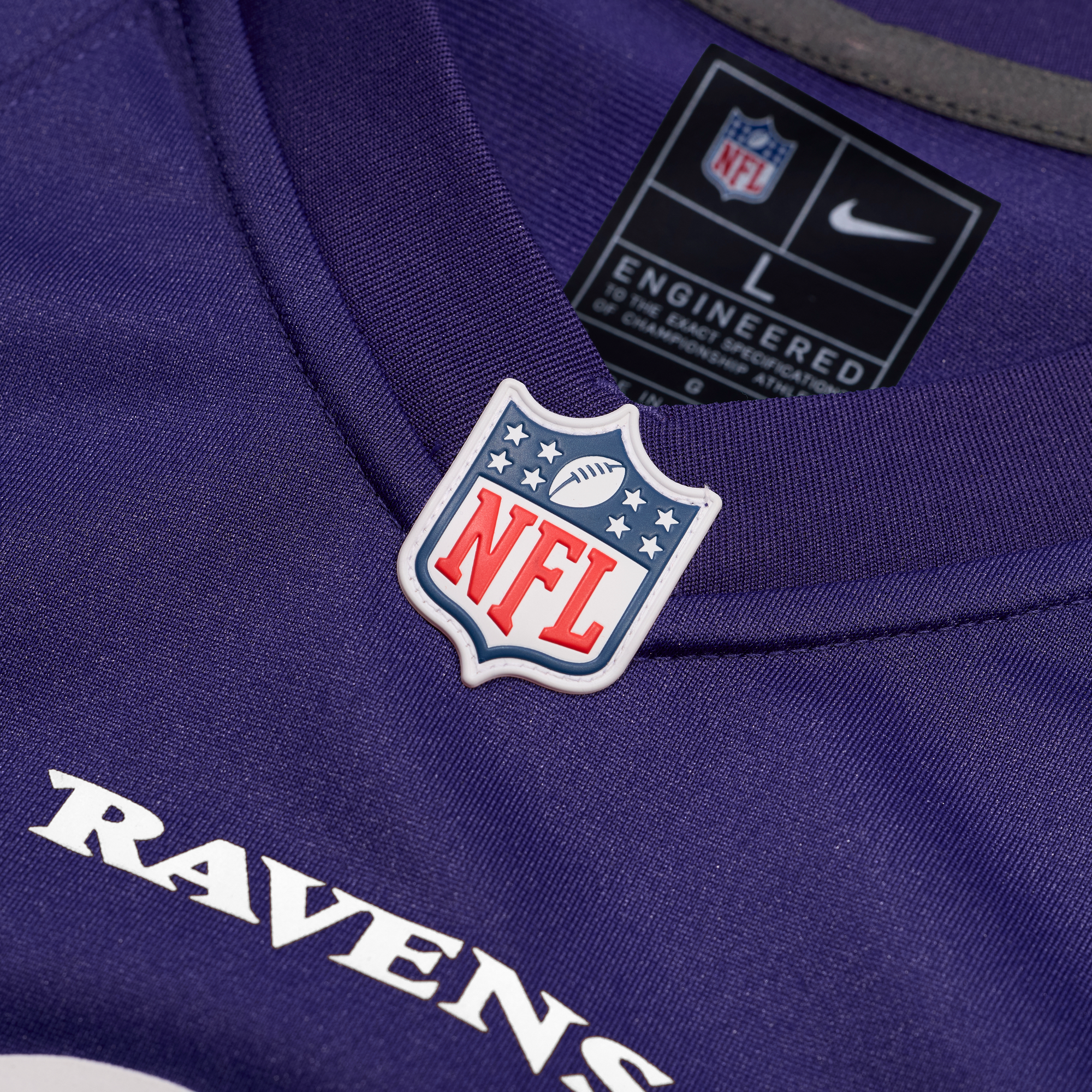 LaJohntay Wester Baltimore Ravens Game Jersey Purple NFL Football Fan Wear LaJohntay Wester