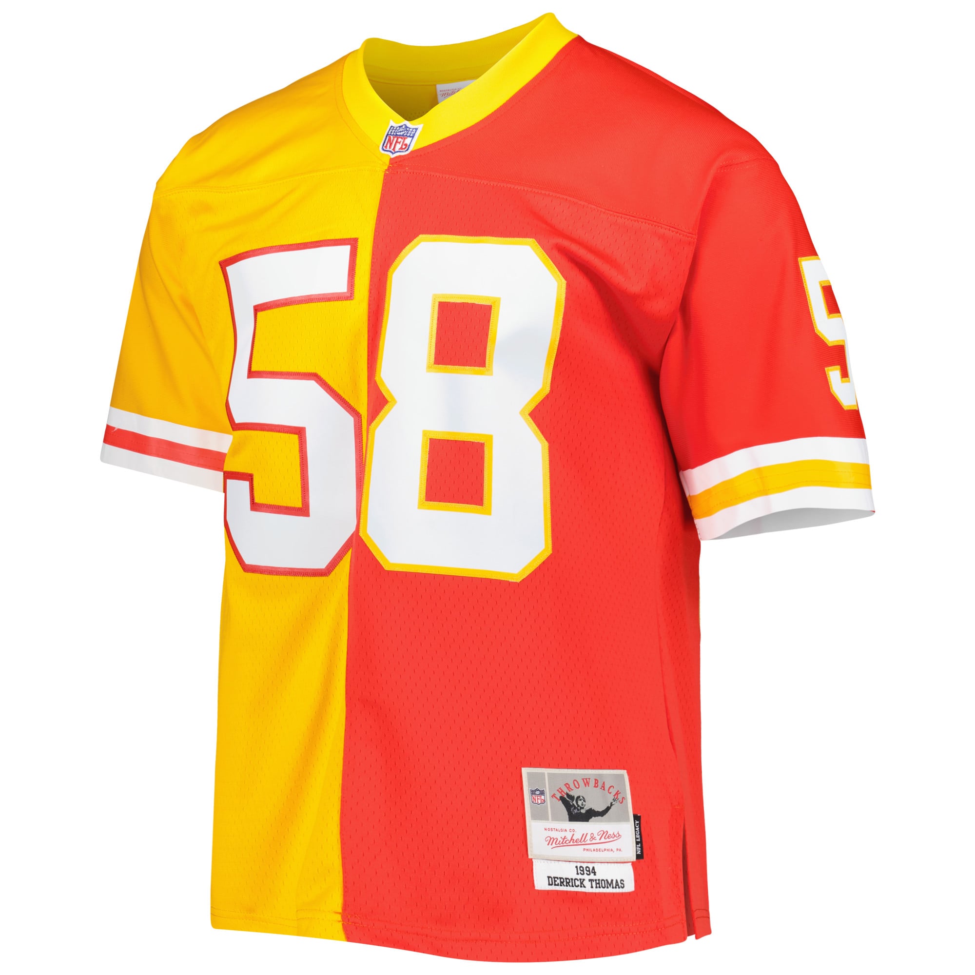 Derrick Thomas Mitchell Kansas City Chiefs Replica Jersey Red NFL Football Fan Wear