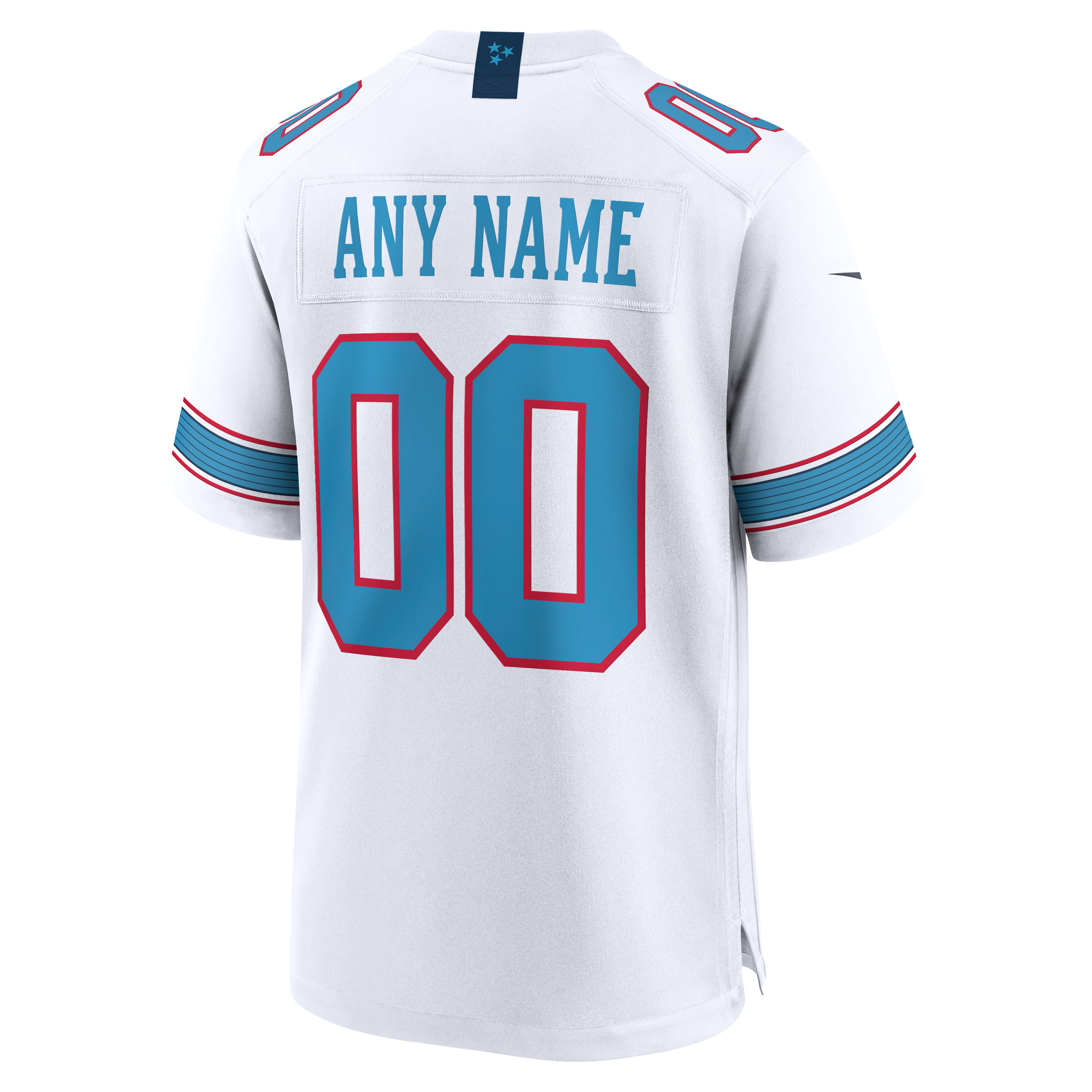 Tennessee Titans Custom Jersey White NFL Football Fan Wear Custom Number