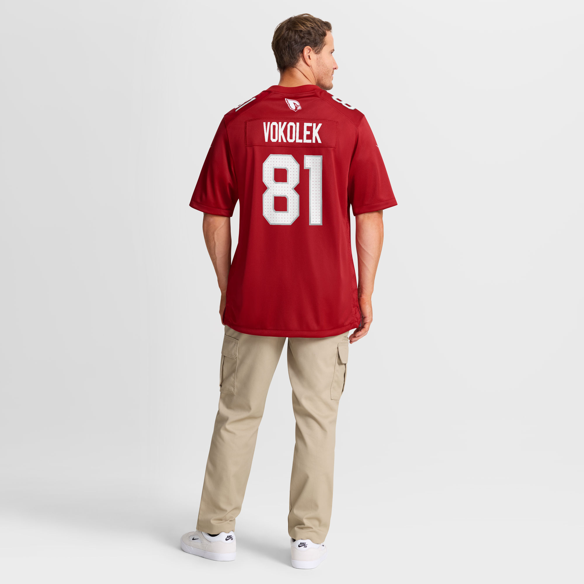 Travis Vokolek Arizona Cardinals Game Jersey Cardinal NFL Football Fan Wear Travis Vokolek