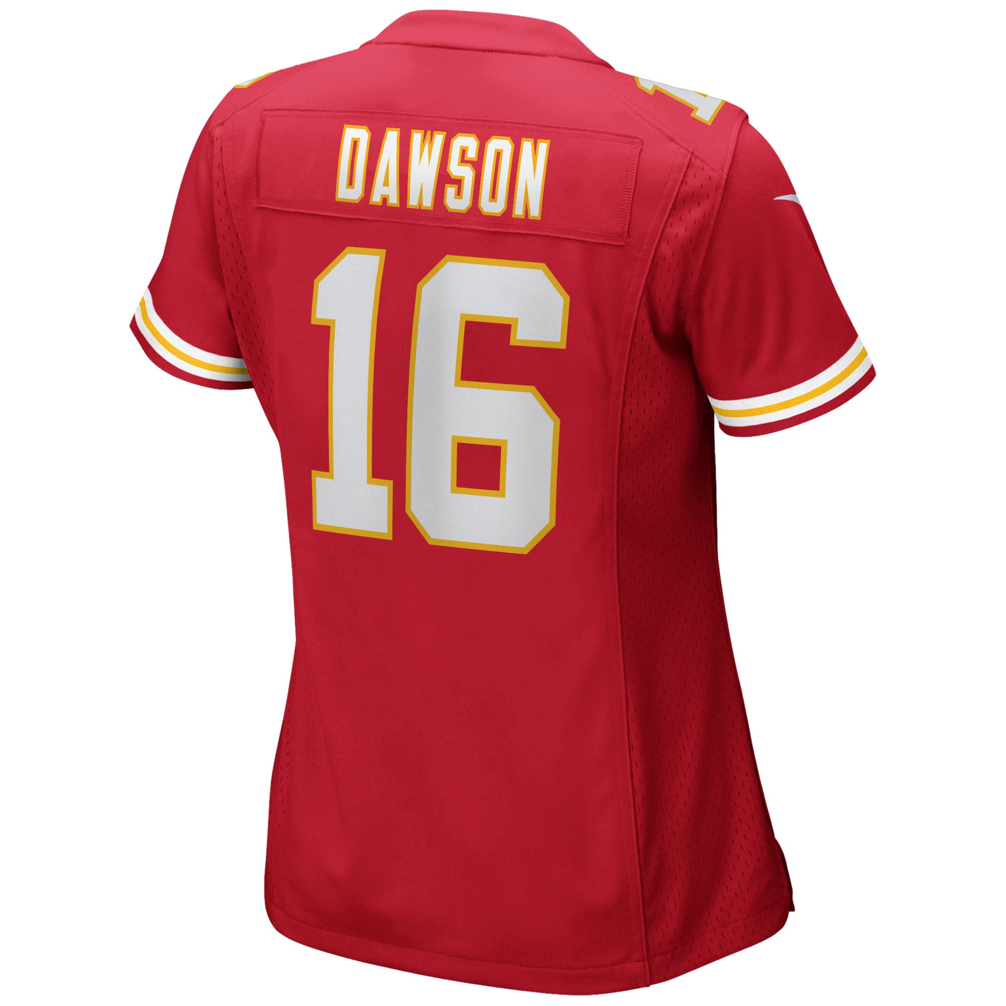 Len Dawson Retired Kansas City Chiefs Player Jersey Red NFL Football Fan Wear Len Dawson Retired
