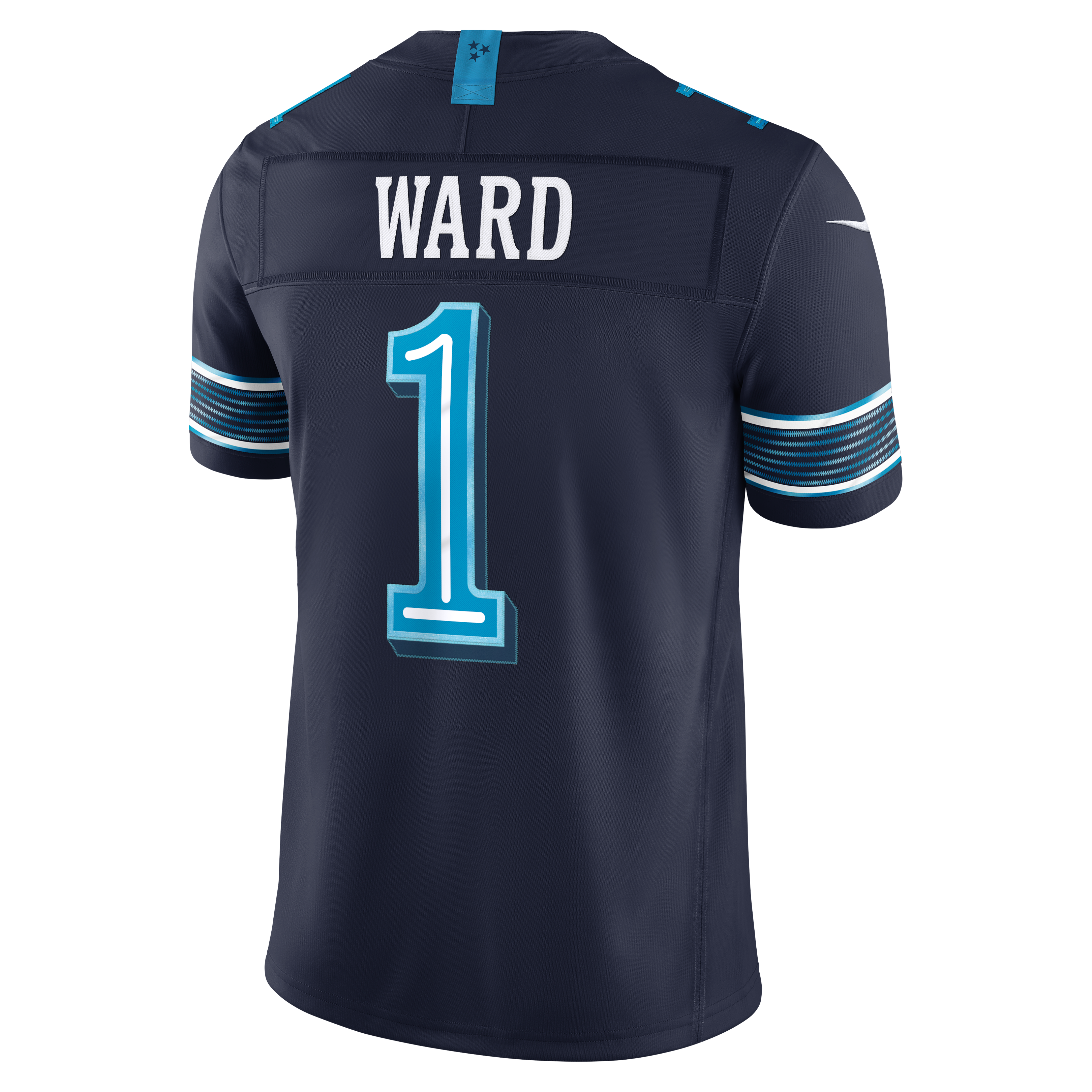 Cameron Ward Tennessee Titans Limited Jersey Navy NFL Football Fan Wear