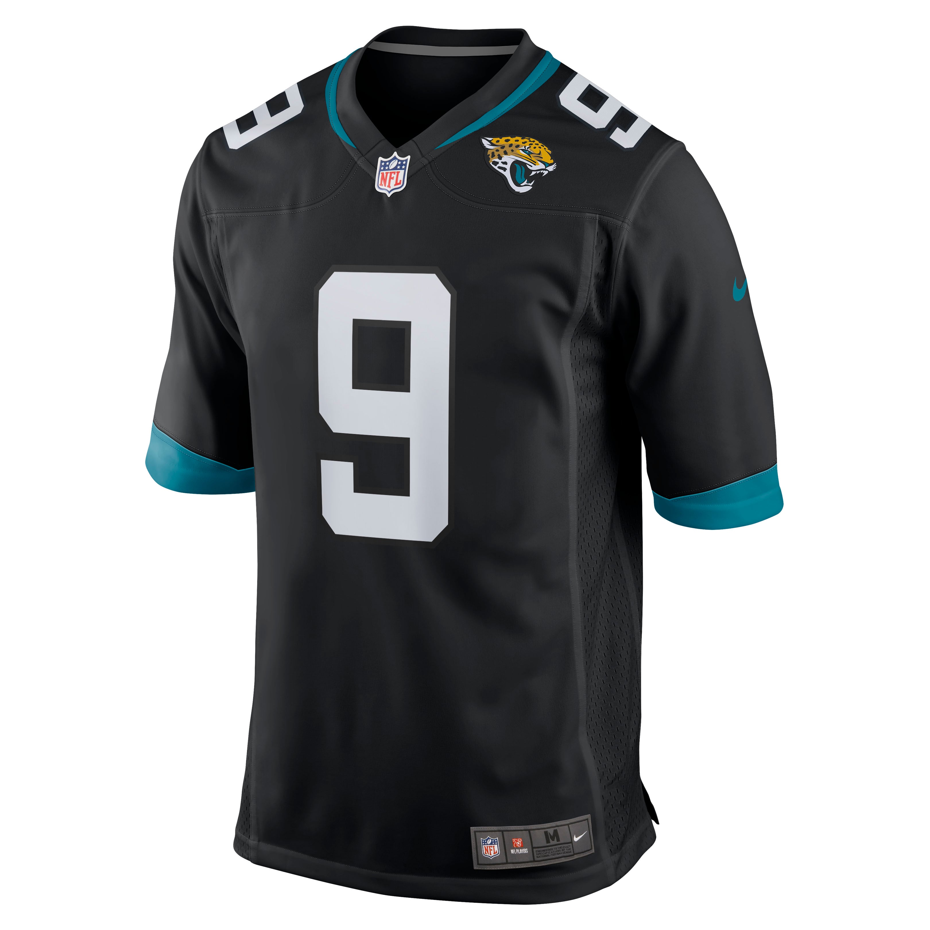 Logan Cooke Jacksonville Jaguars Game Jersey Black NFL Football Fan Wear