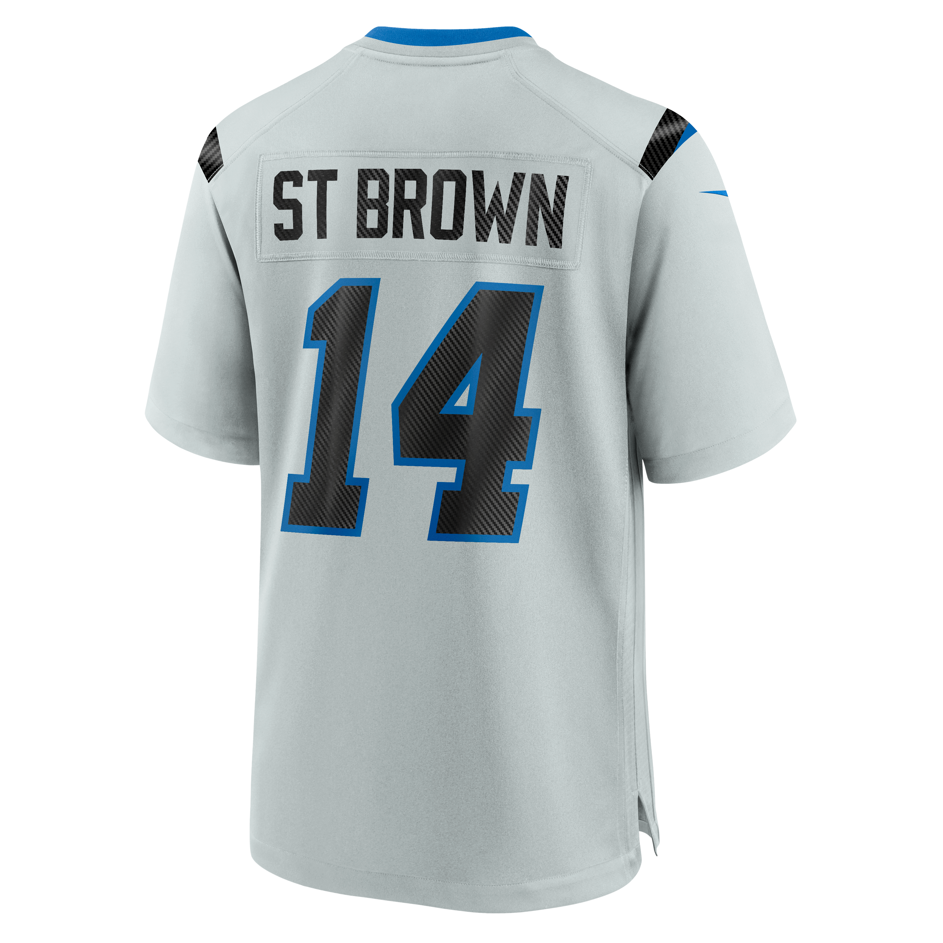 Amon-Ra St Detroit Lions Game Jersey Brown NFL Football Fan Wear Amon-Ra St