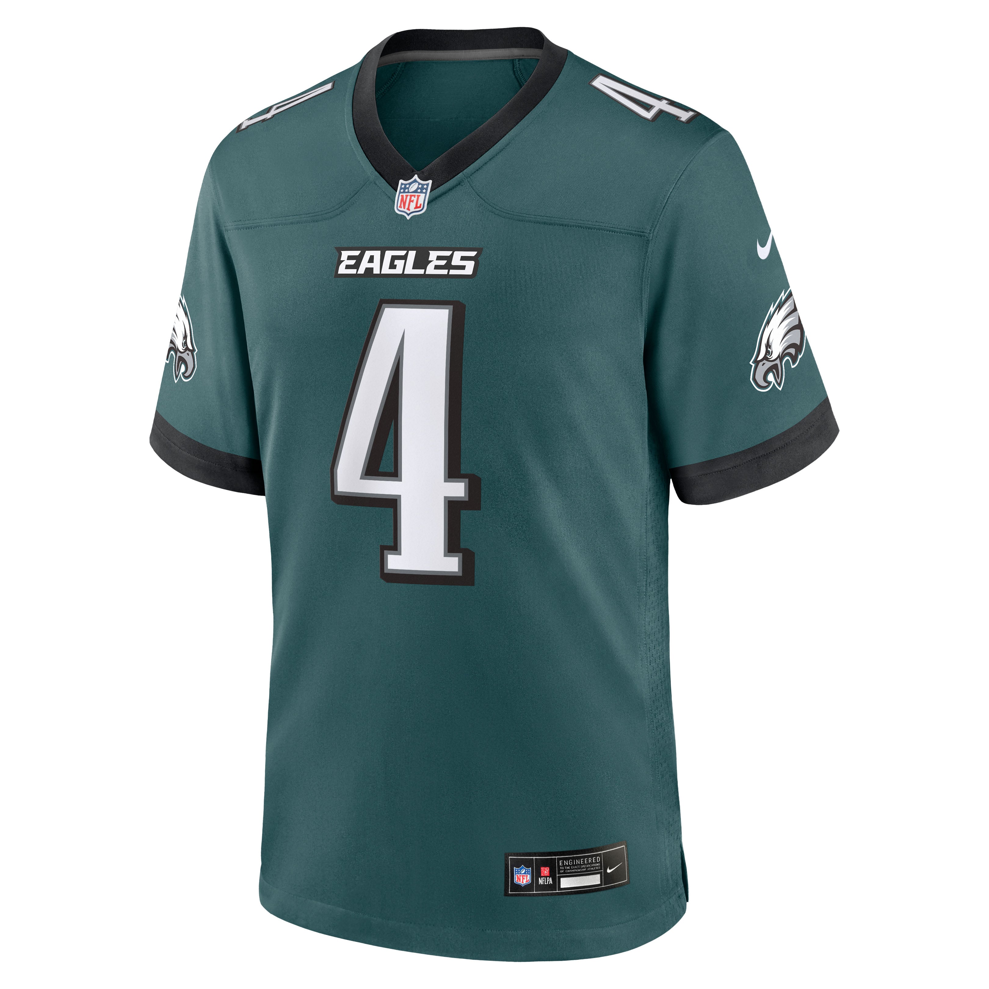 Jake Elliott Philadelphia Eagles Game Jersey Midnight NFL Football Fan Wear Jake Elliott
