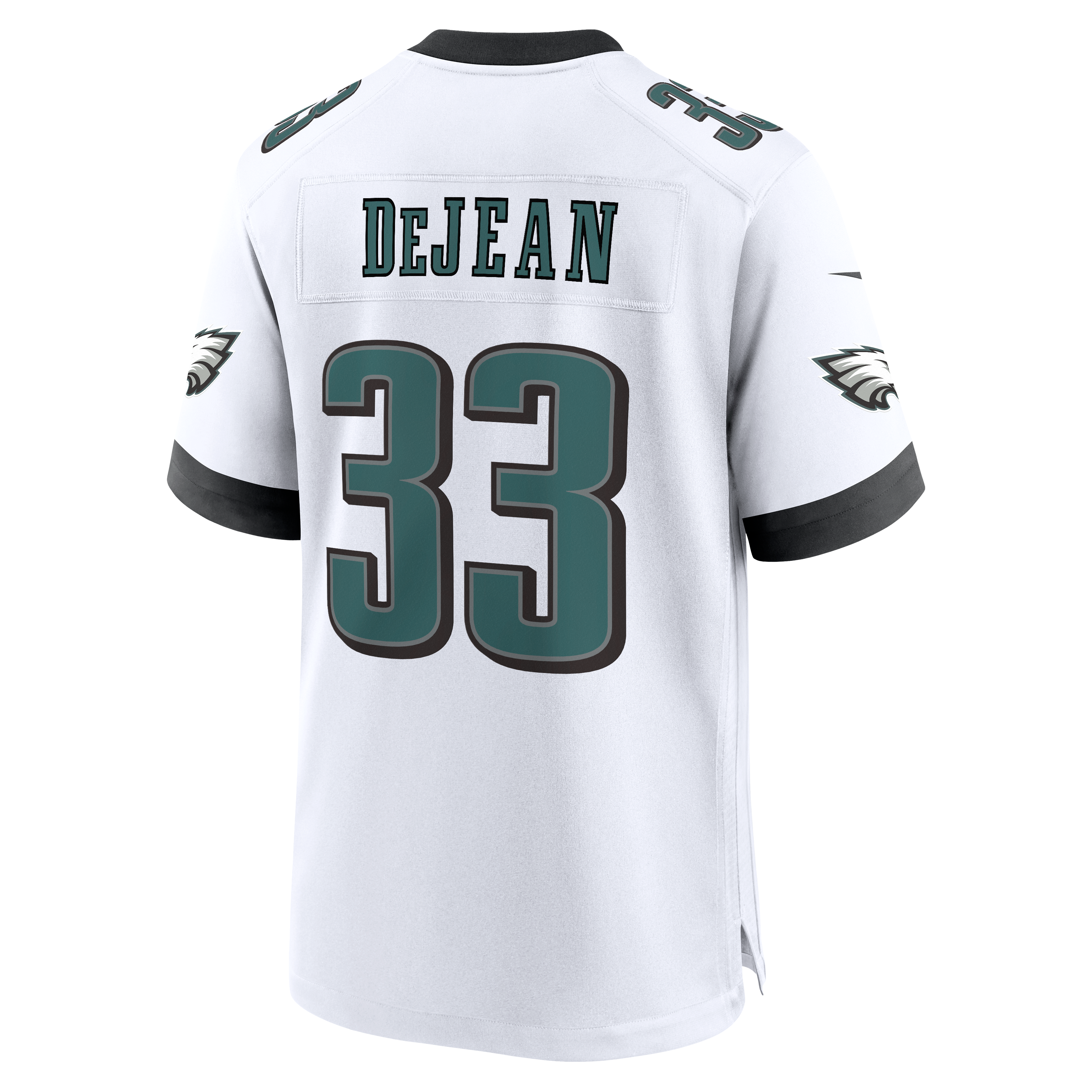 Cooper DeJean Philadelphia Eagles Game Jersey White NFL Football Fan Wear Cooper DeJean