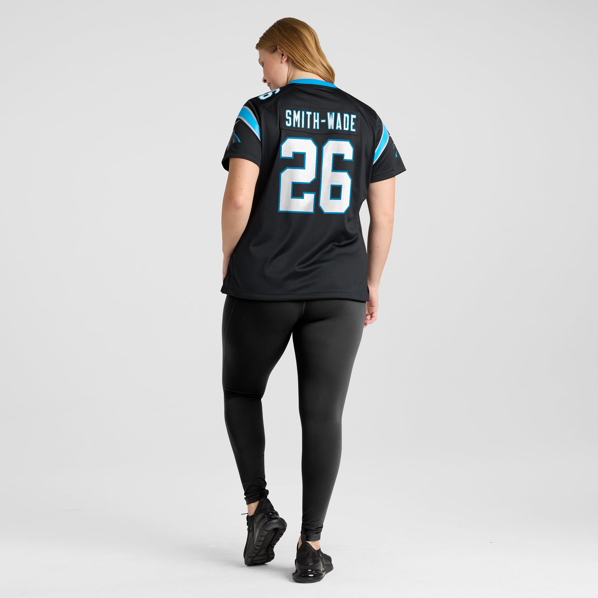 Chau Smith-Wade Carolina Panthers Game Jersey Black NFL Football Fan Wear