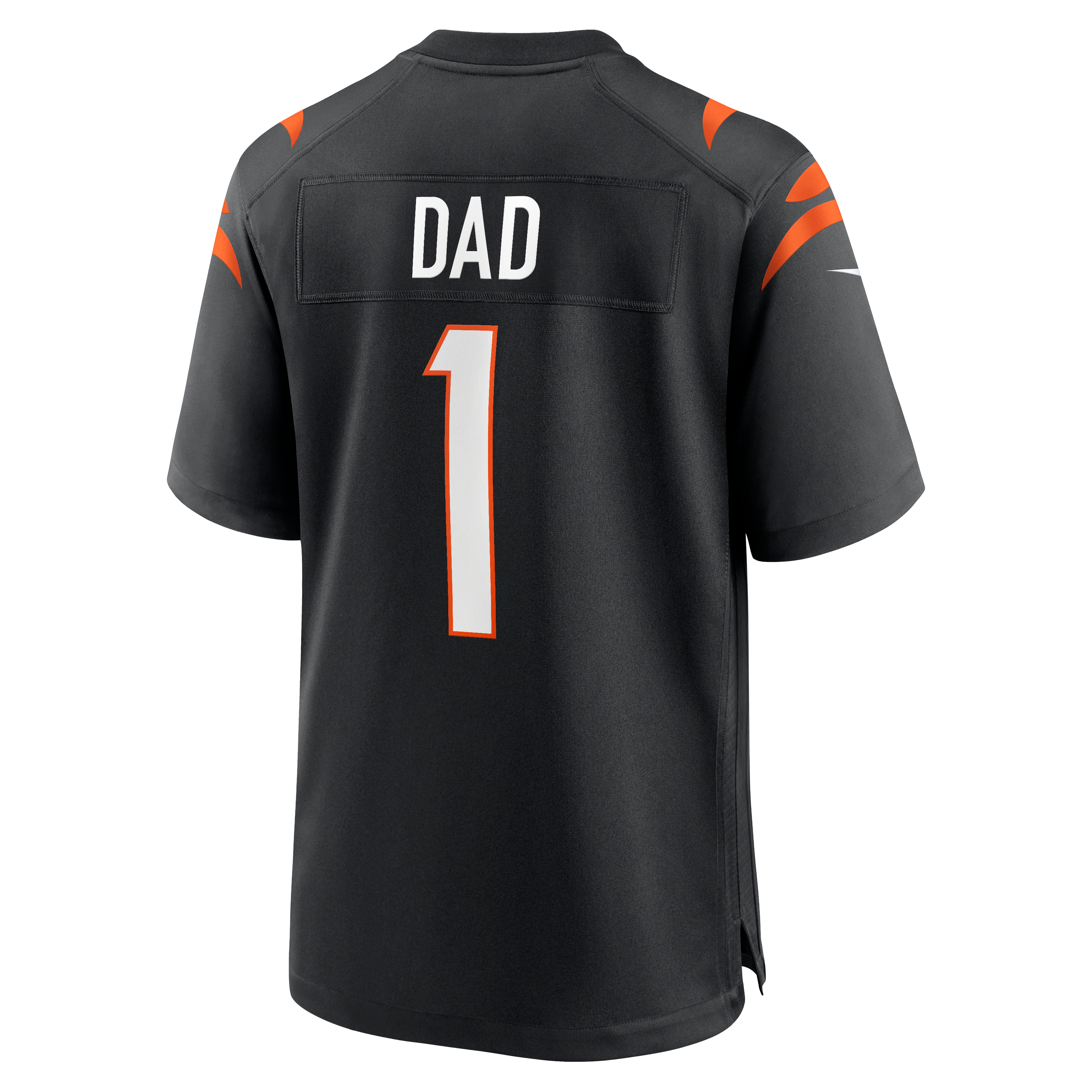 Cincinnati Bengals Game Jersey No.1 Black NFL Football Fan Wear No.1