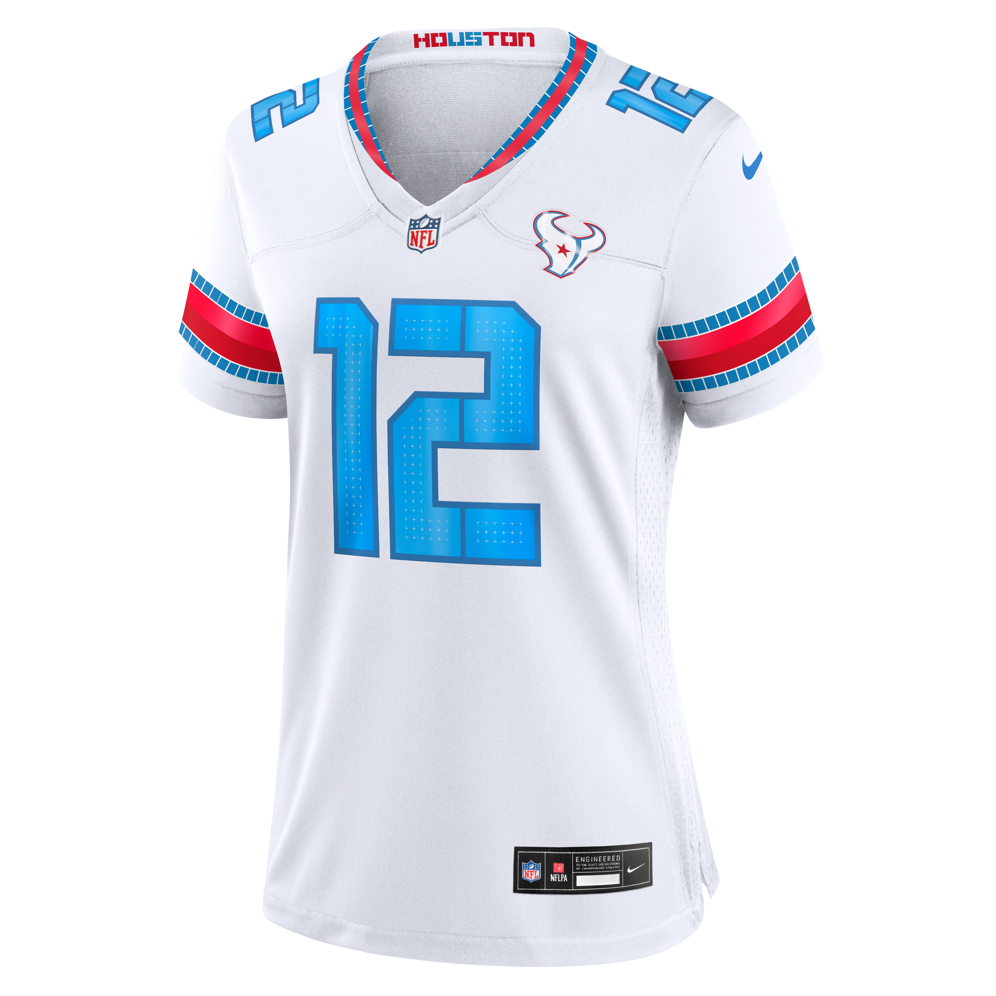 Nico Collins Houston Texans Game Jersey White NFL Football Fan Wear Nico Collins