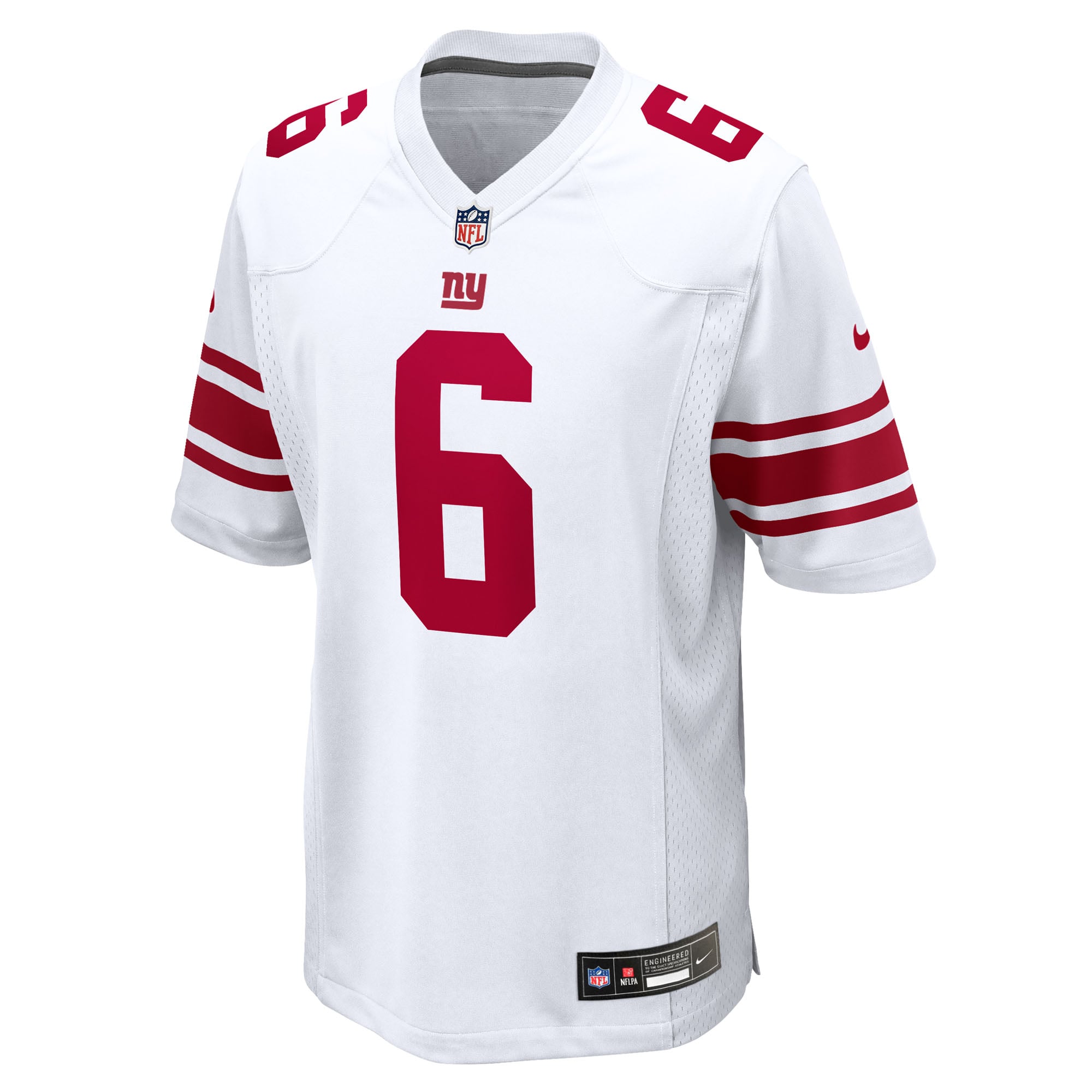 Jaxson Dart New York Giants Game Jersey White NFL Football Fan Wear Jaxson Dart