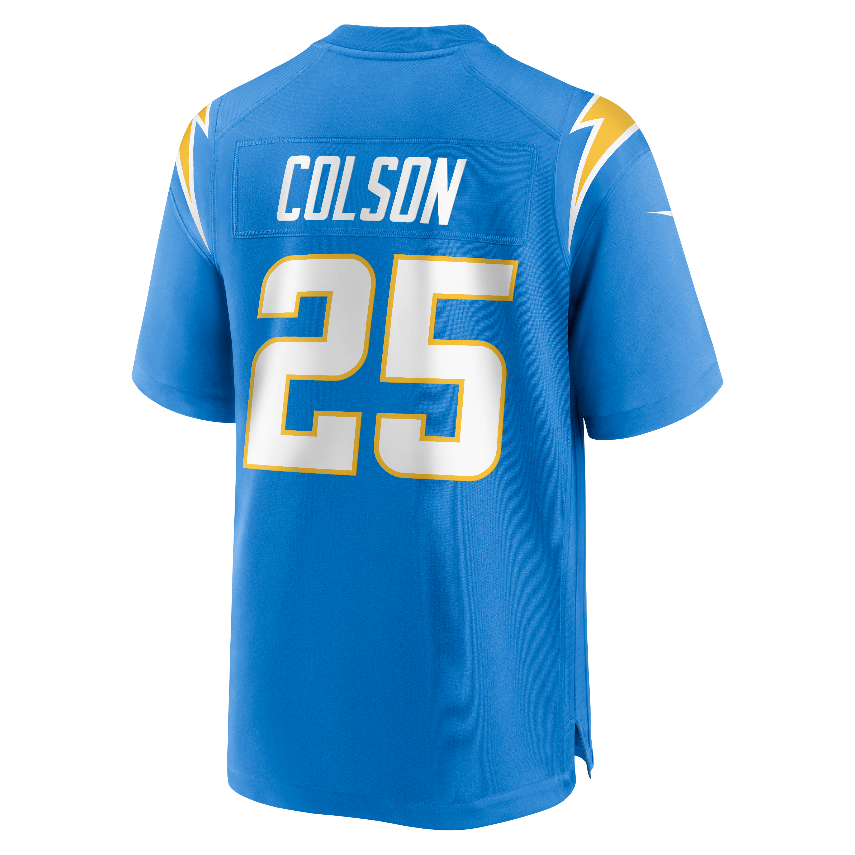 Junior Colson Los Angeles Chargers Game Jersey Powder Blue NFL Football Fan Wear