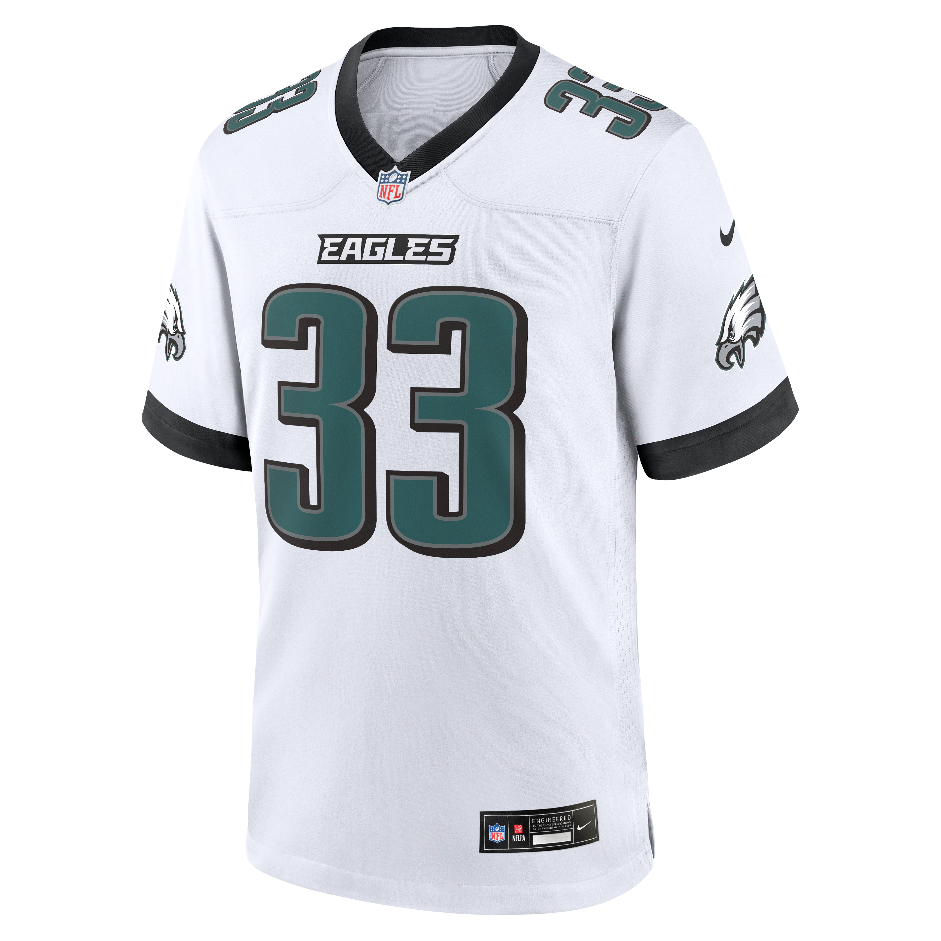 Cooper DeJean Philadelphia Eagles Game Jersey White NFL Football Fan Wear